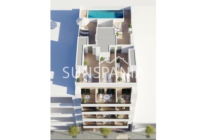 Ático - Obra nueva -
            Torrevieja - NB-45077