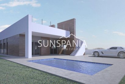 Chalet - Obra nueva -
            Aspe - NB-33034