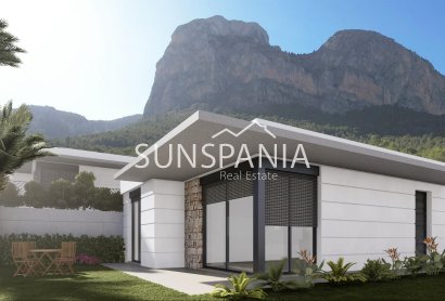 Chalet - Obra nueva -
            Polop - NB-18647