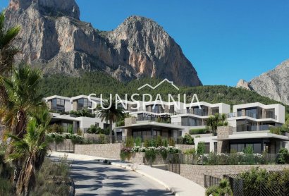 Chalet - Obra nueva -
            Polop - NB-23040