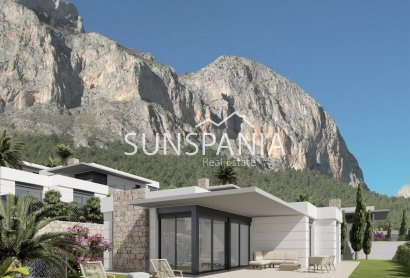 Chalet - Obra nueva -
            Polop - NB-72383