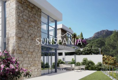 Chalet - Obra nueva -
            Polop - NB-95239