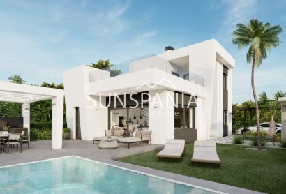 Maison indépendante - Nouvelle construction -
            Orihuela Costa - NB-24663