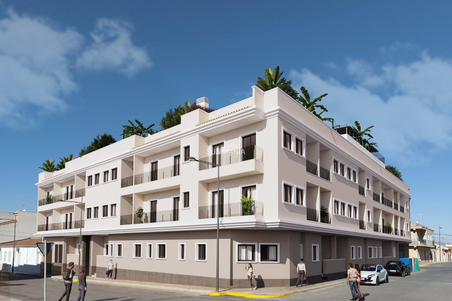 New Build - Apartment -
Algorfa - Pueblo