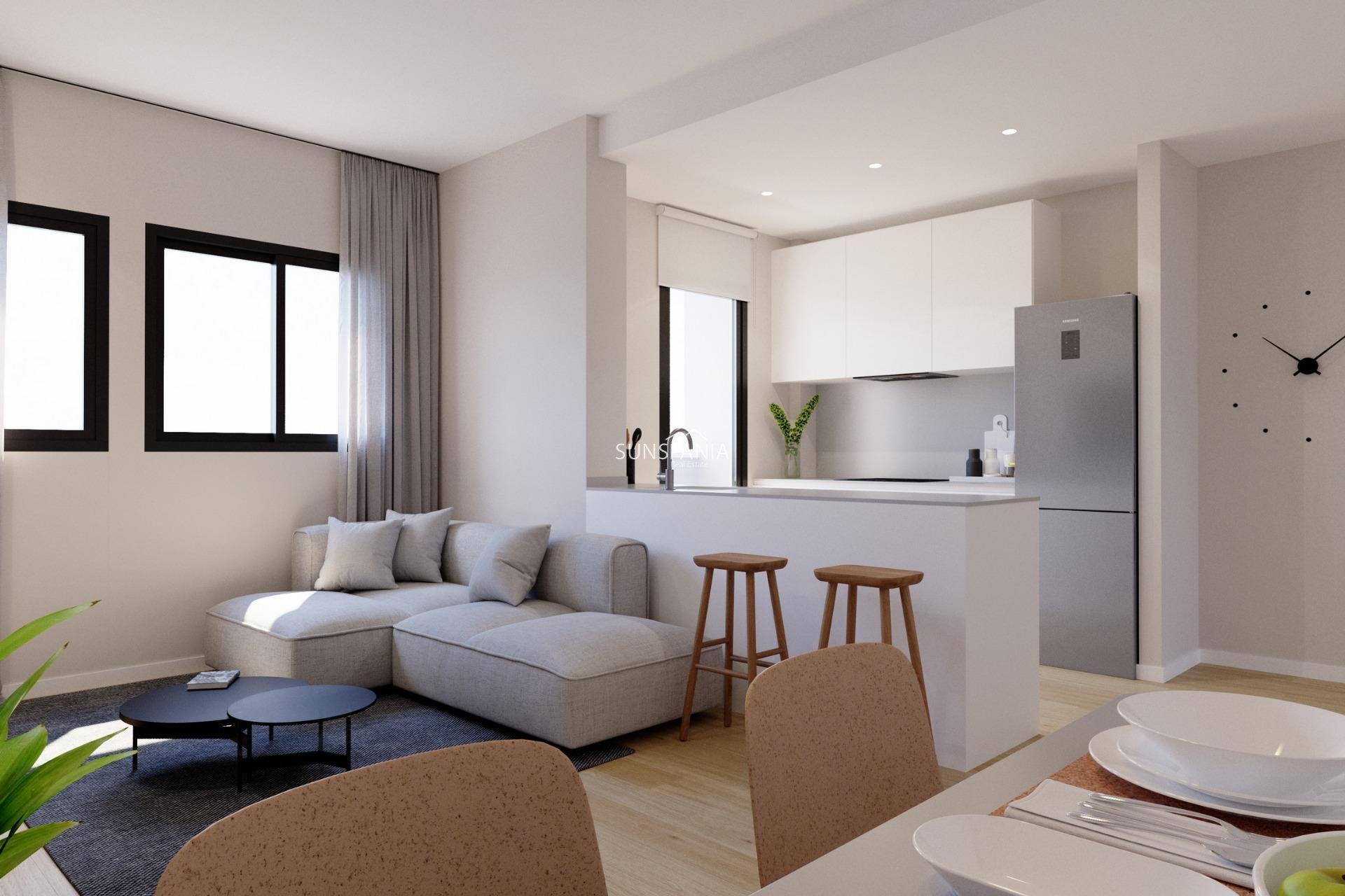 New Build - Apartment -
Algorfa - Pueblo