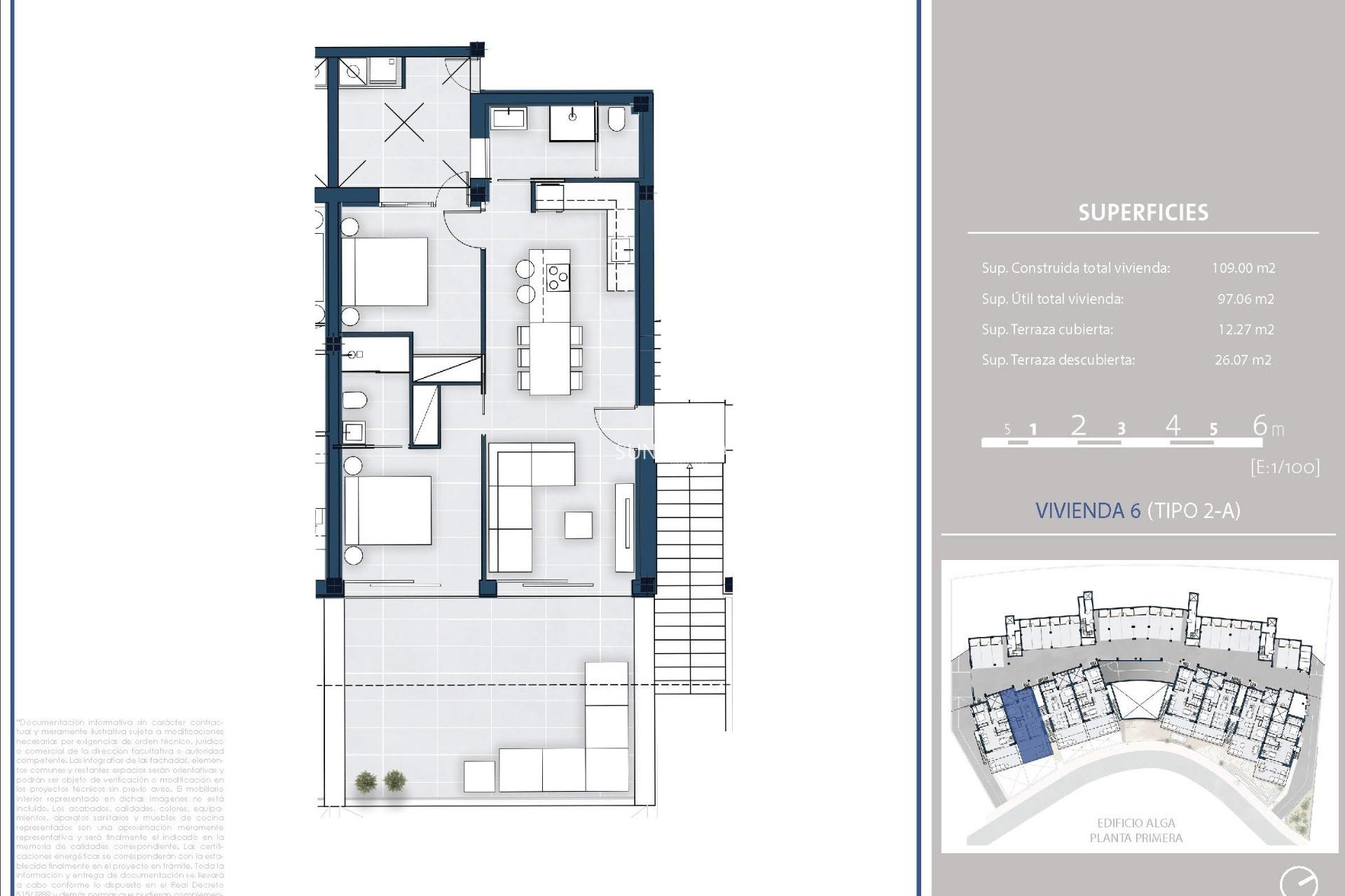 New Build - Apartment -
Arenal d´en Castell - pueblo