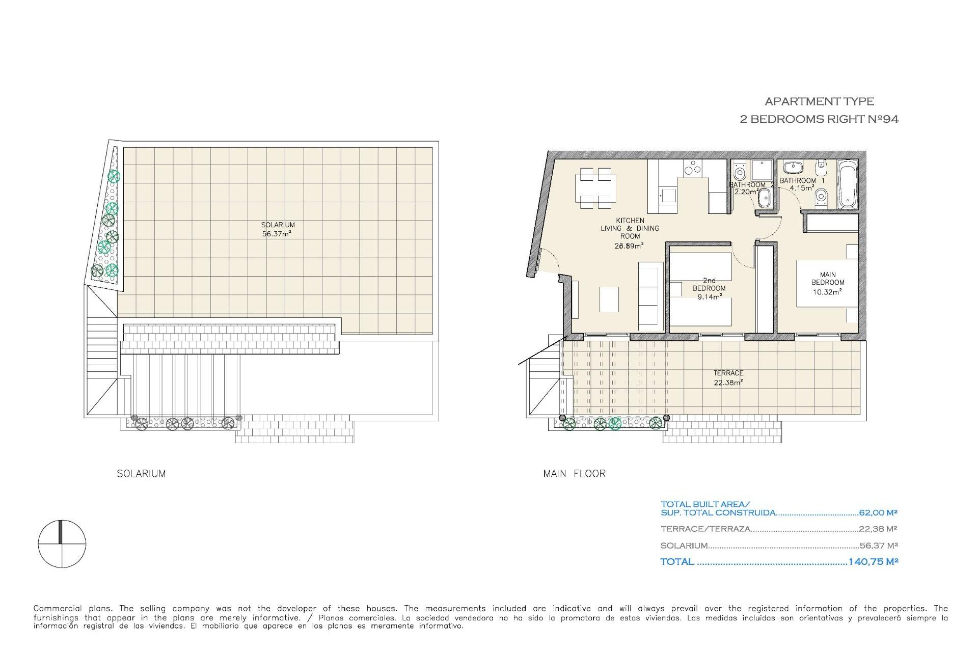 New Build - Apartment / flat -
Aguilas - Collados