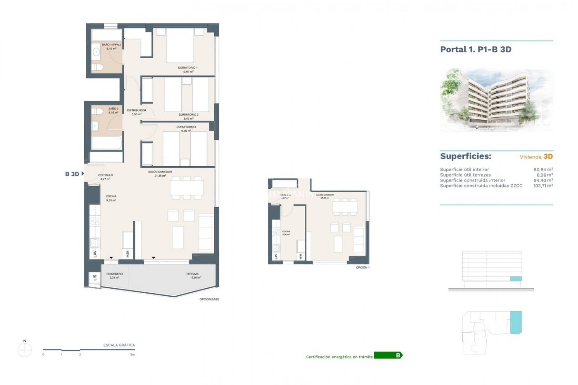 New Build - Apartment / flat -
Alicante - Centro