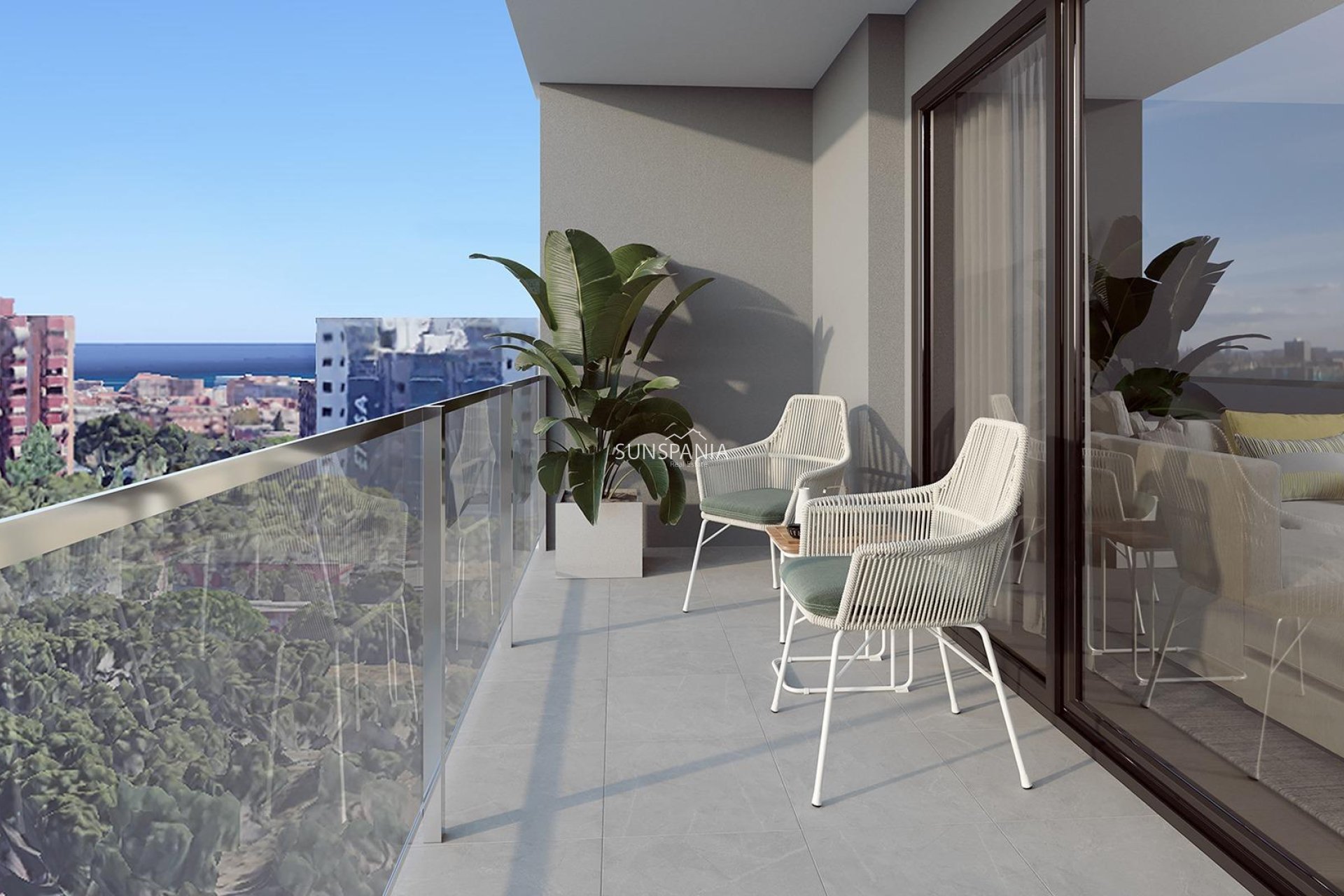 New Build - Apartment / flat -
Alicante - San Agustín-PAU 2