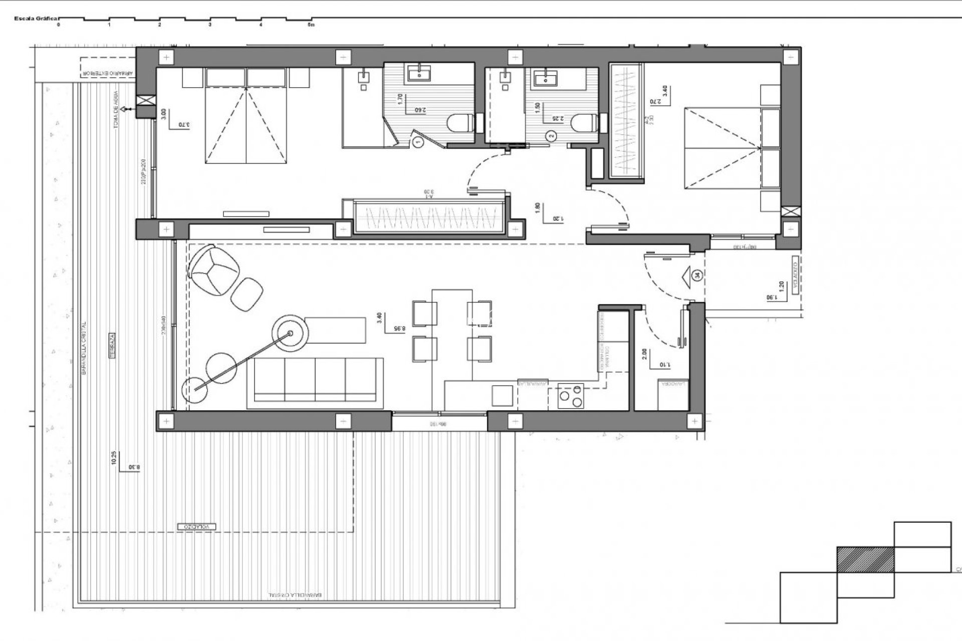 New Build - Apartment / flat -
Benitachell - Cumbre Del Sol