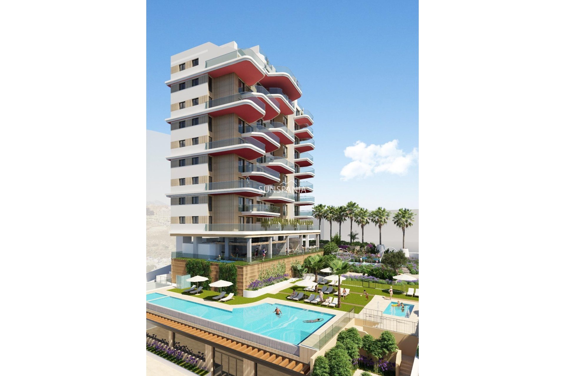 New Build - Apartment / flat -
Calpe - Manzanera