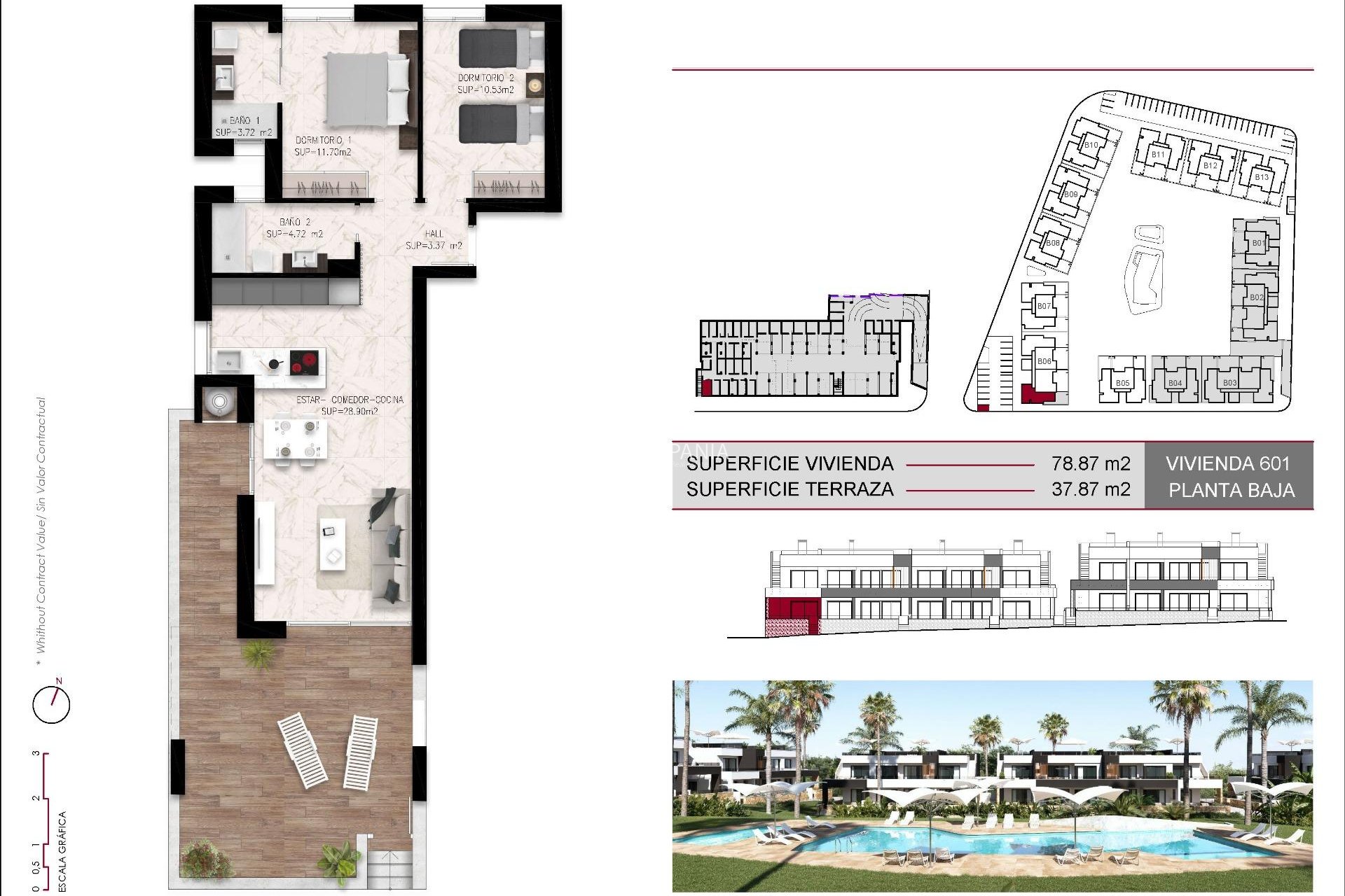 New Build - Apartment / flat -
Ciudad Quesada - Lo Marabú