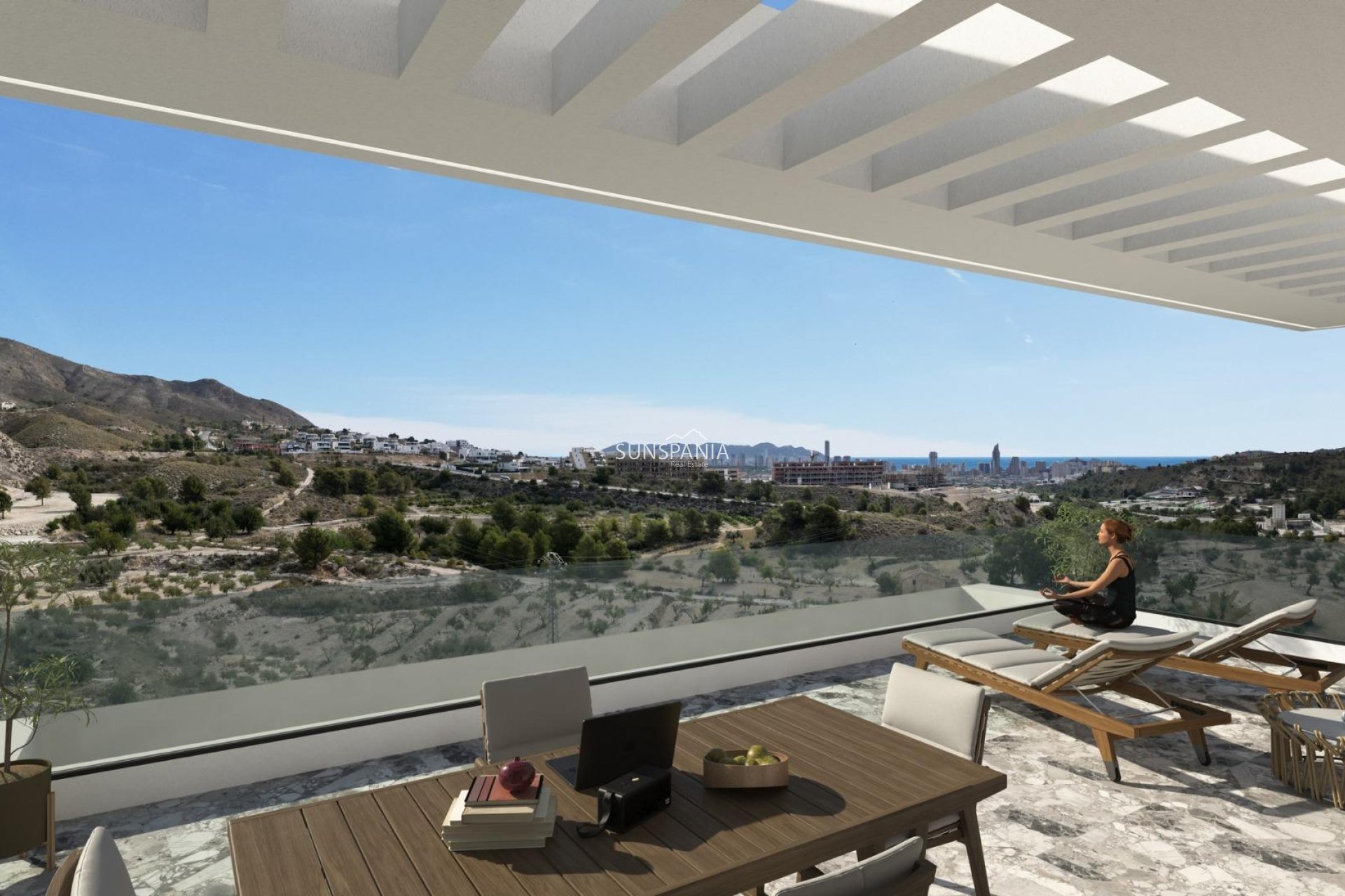 New Build - Apartment / flat -
Finestrat - Balcón De Finestrat