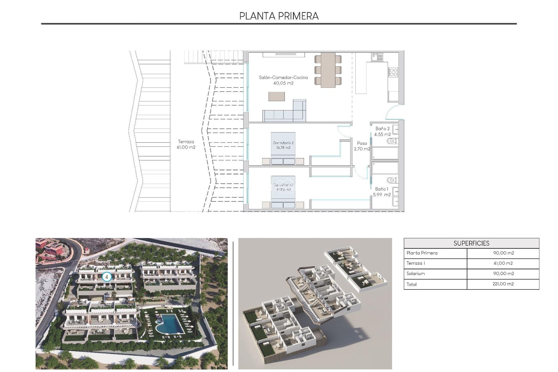 New Build - Apartment / flat -
Finestrat - Balcón De Finestrat