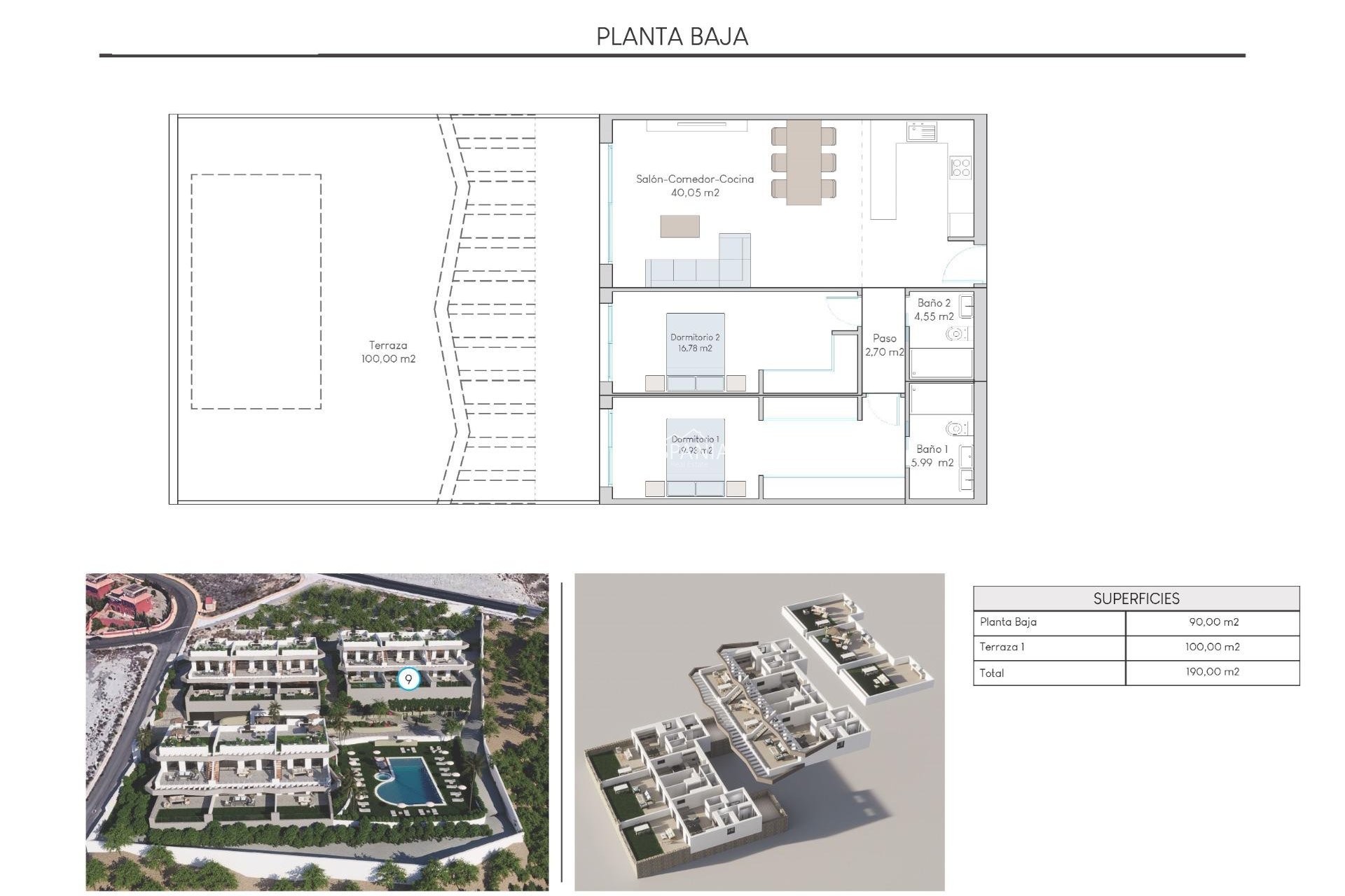 New Build - Apartment / flat -
Finestrat - Balcón De Finestrat