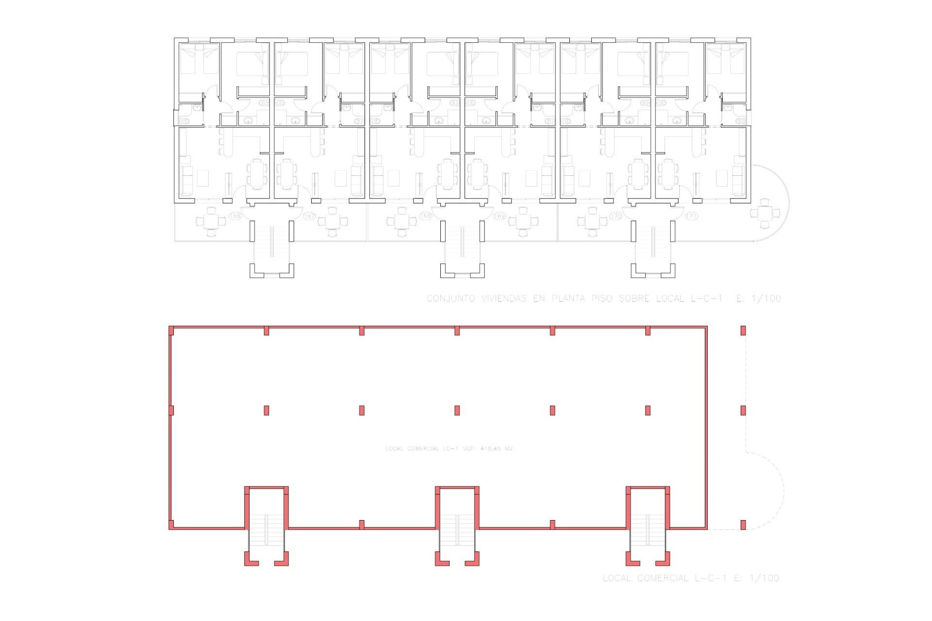 New Build - Apartment / flat -
Fuente Álamo - La Pinilla