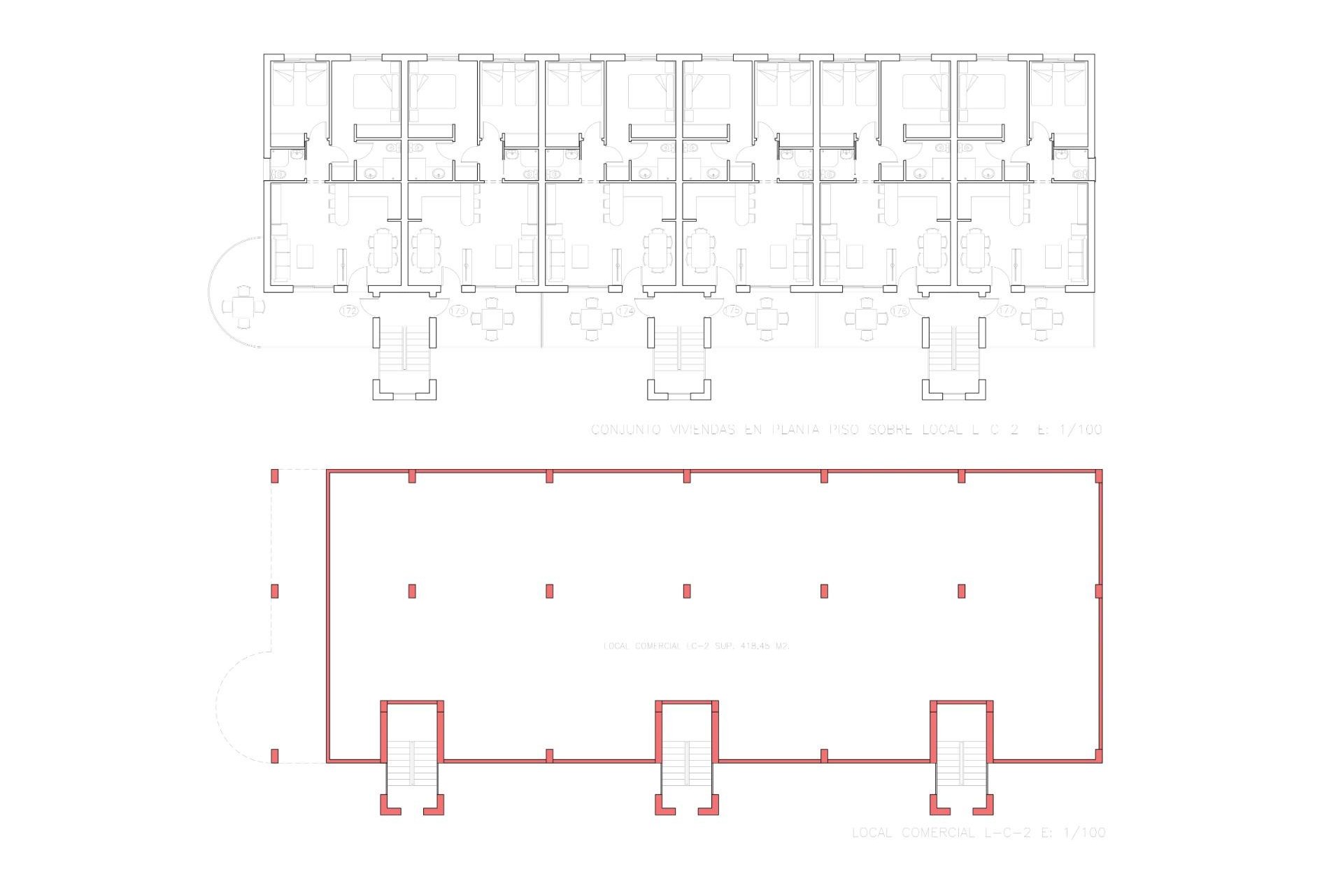 New Build - Apartment / flat -
Fuente Álamo - La Pinilla