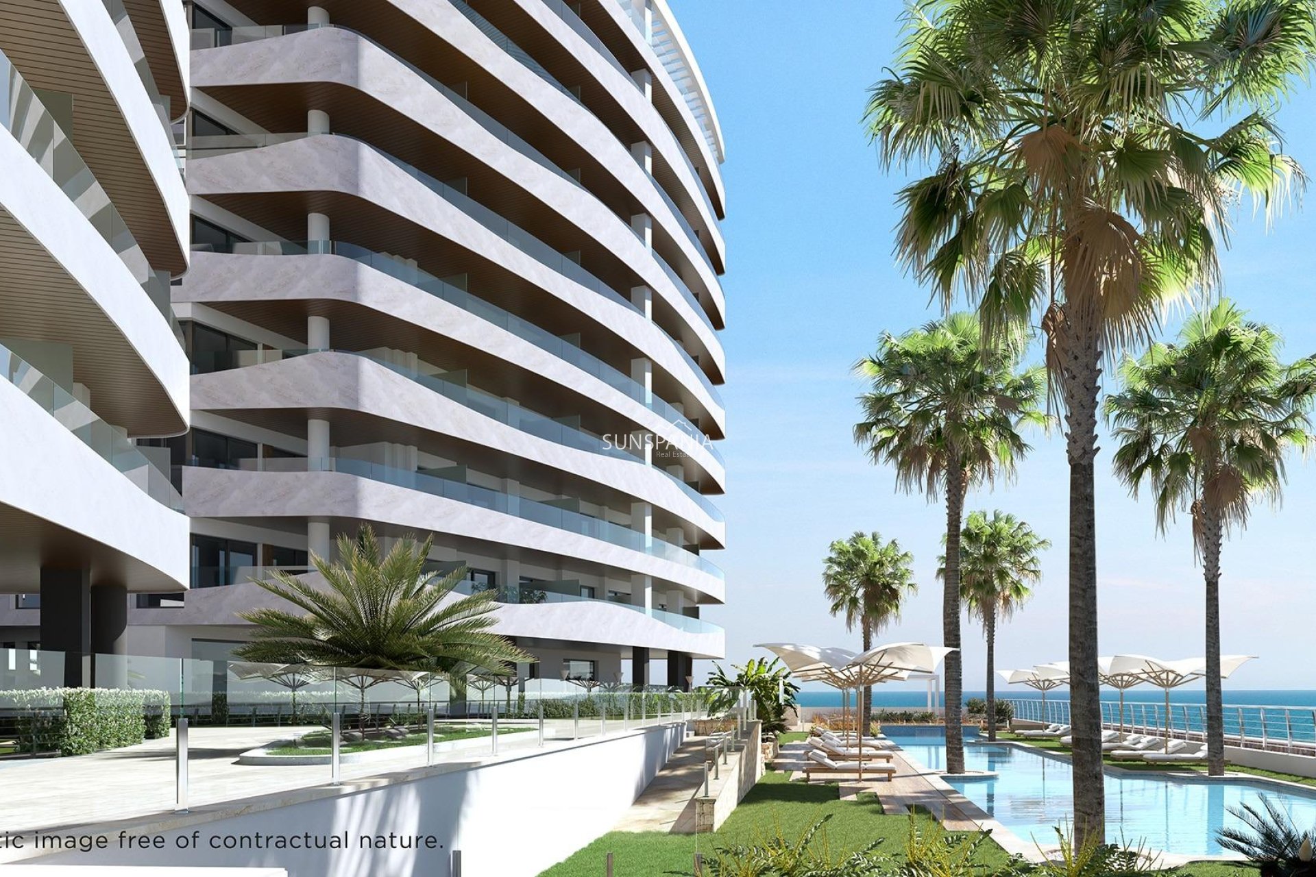 New Build - Apartment / flat -
La Manga del Mar Menor - 1ª Linea Del Mar Mediterraneo