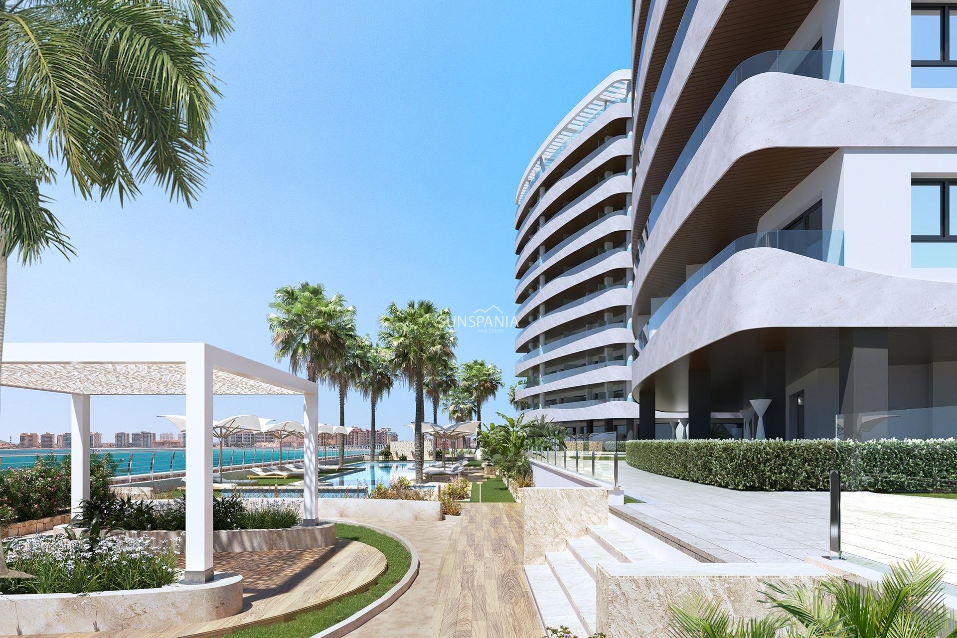 New Build - Apartment / flat -
La Manga del Mar Menor - 1ª Linea Del Mar Mediterraneo