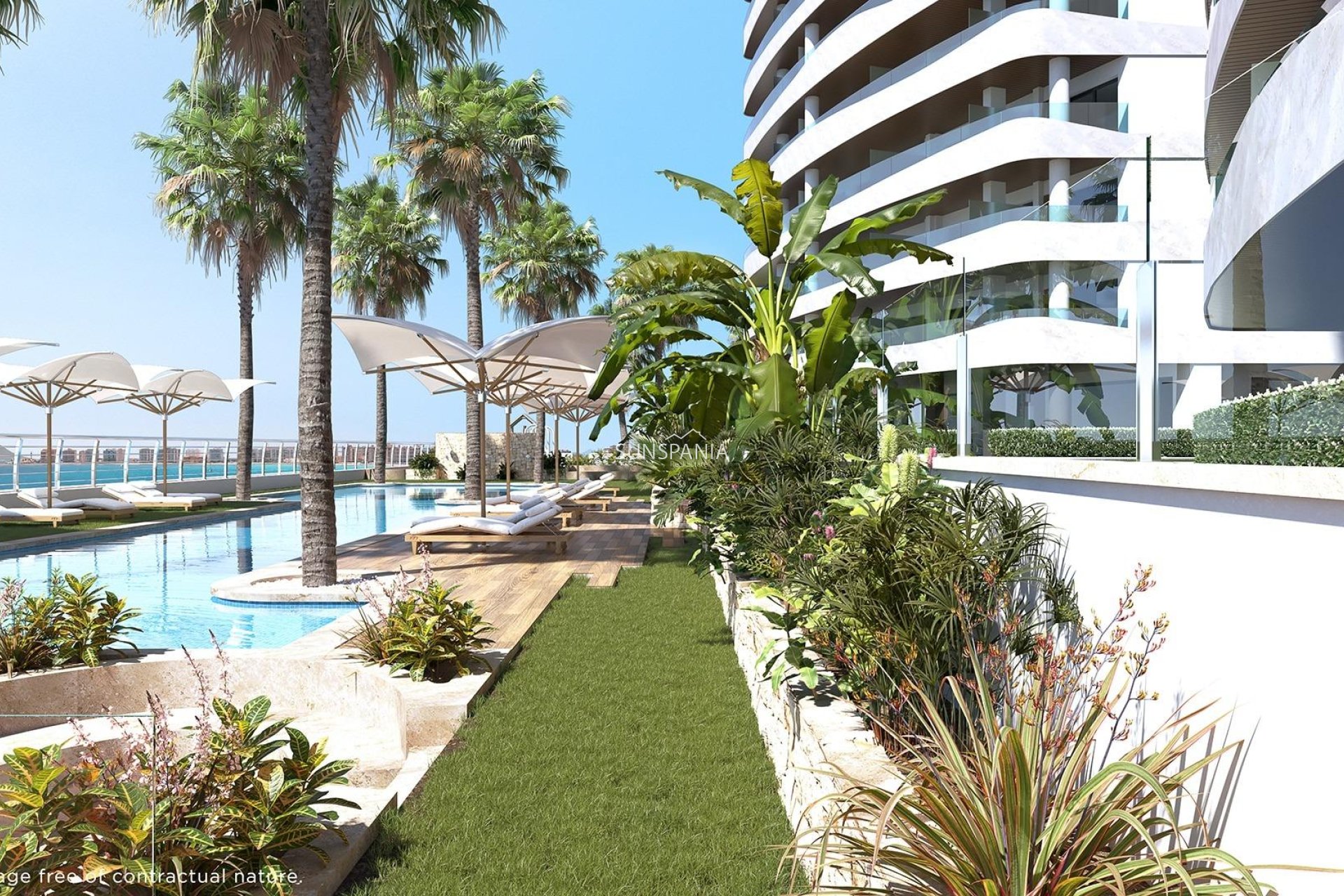 New Build - Apartment / flat -
La Manga del Mar Menor - 1ª Linea Del Mar Mediterraneo