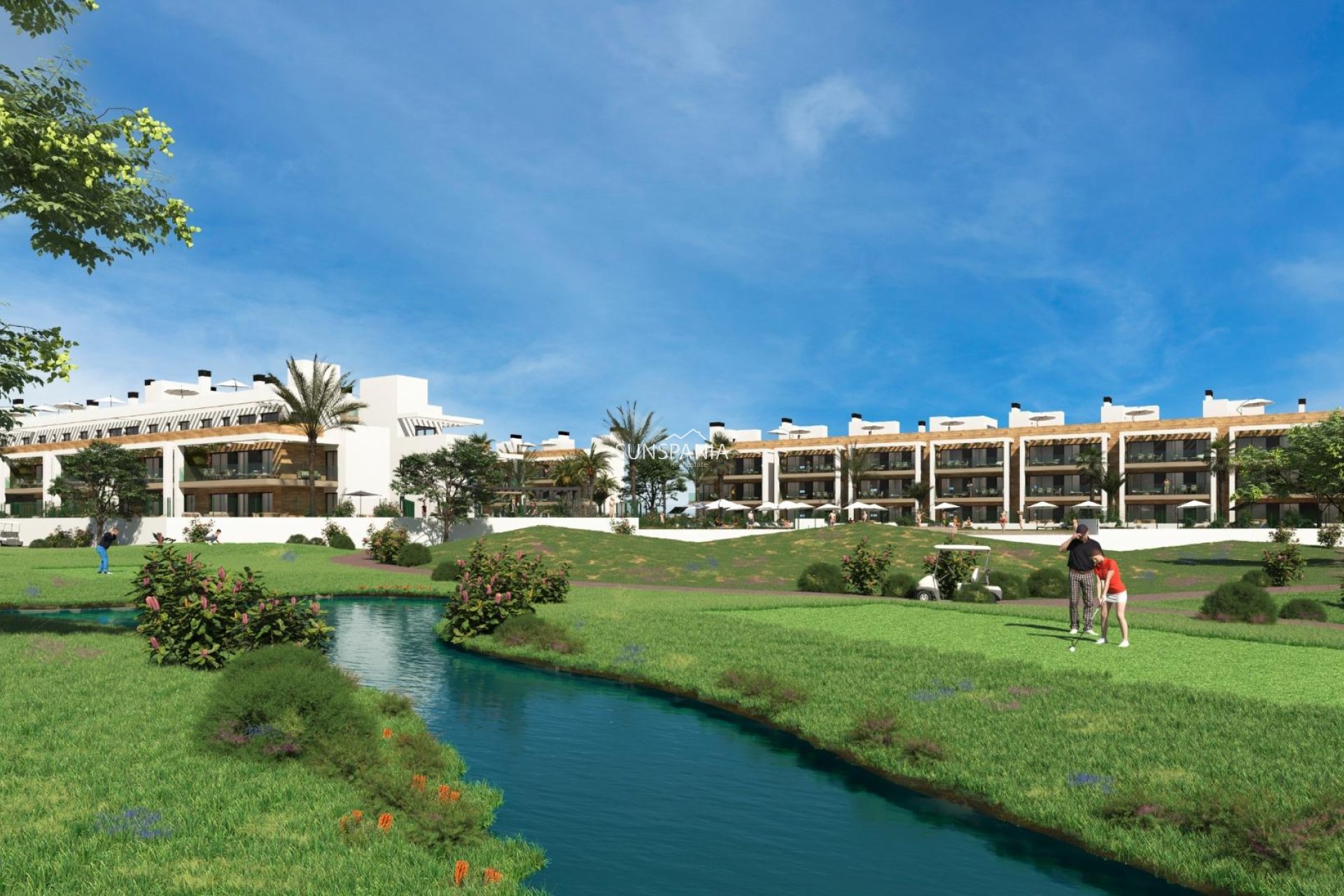 New Build - Apartment / flat -
Los Alcazares - La Serena Golf