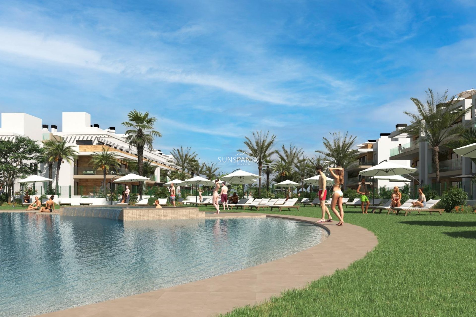 New Build - Apartment / flat -
Los Alcazares - La Serena Golf