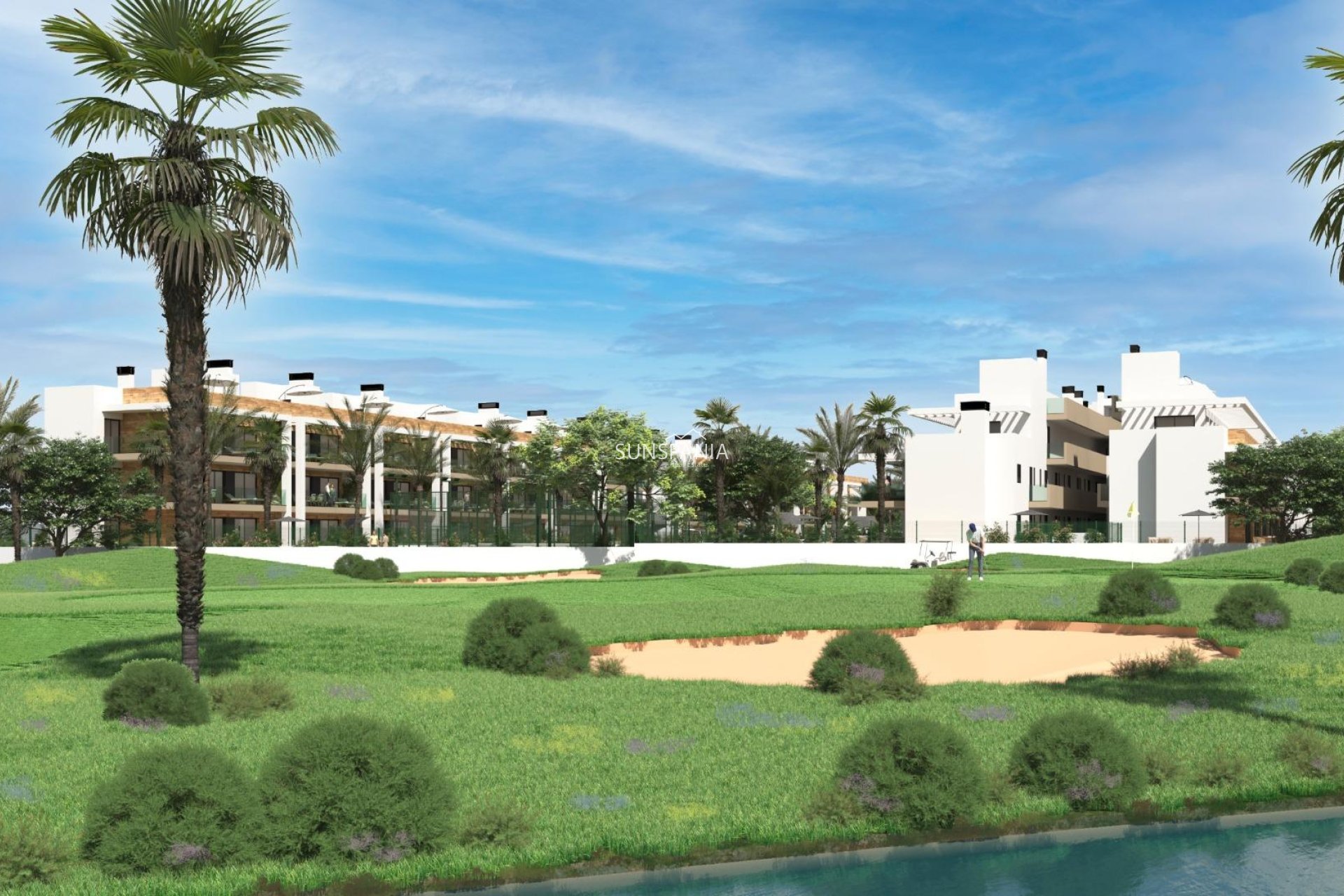 New Build - Apartment / flat -
Los Alcazares - La Serena Golf