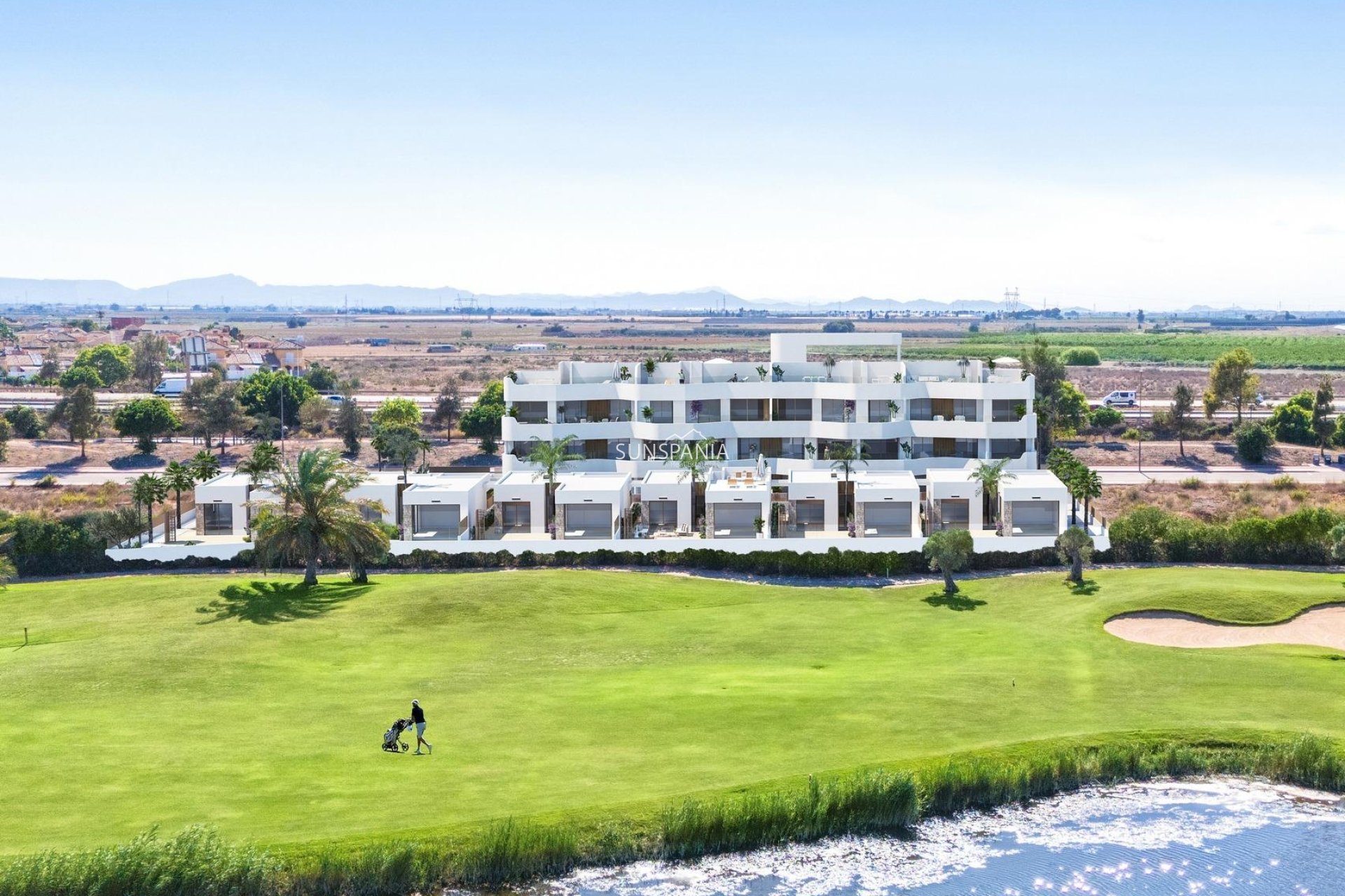 New Build - Apartment / flat -
Los Alcazares - Serena Golf