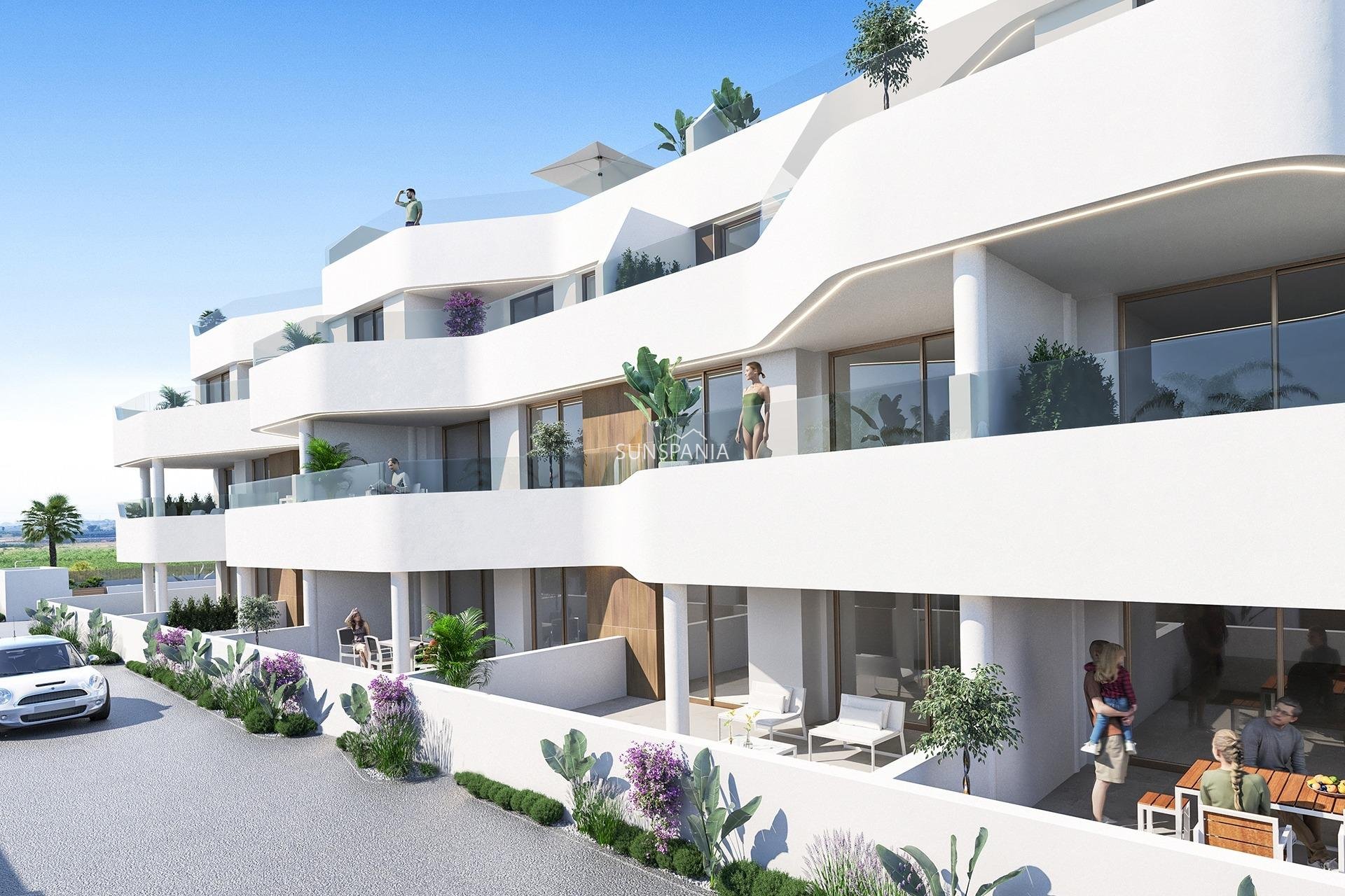 New Build - Apartment / flat -
Los Alcazares - Serena Golf