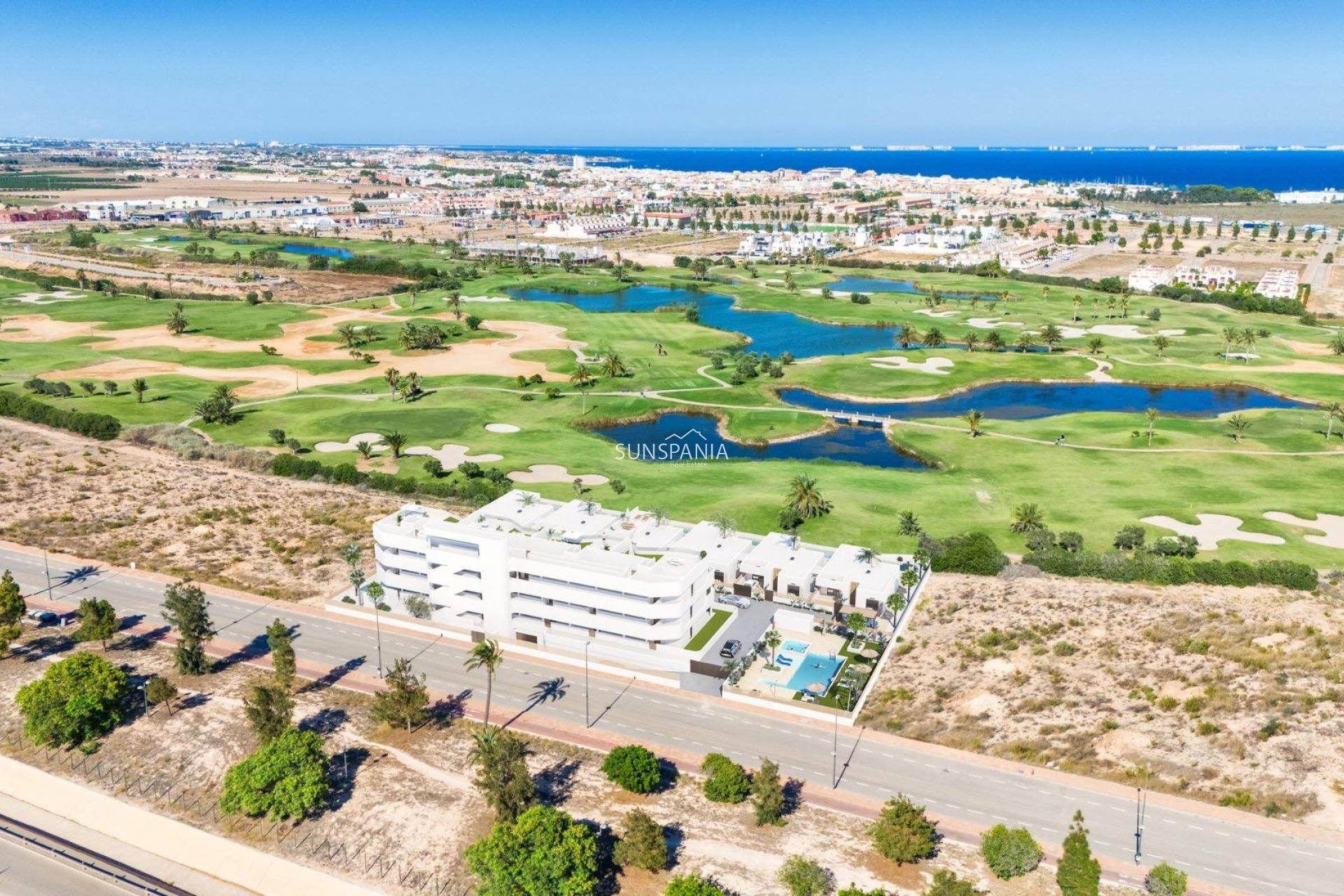 New Build - Apartment / flat -
Los Alcazares - Serena Golf