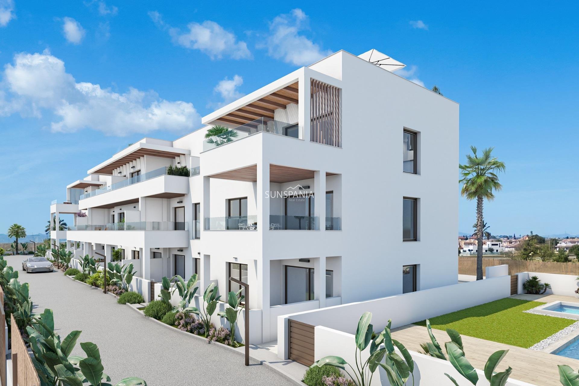 New Build - Apartment / flat -
Los Alcazares - Serena Golf