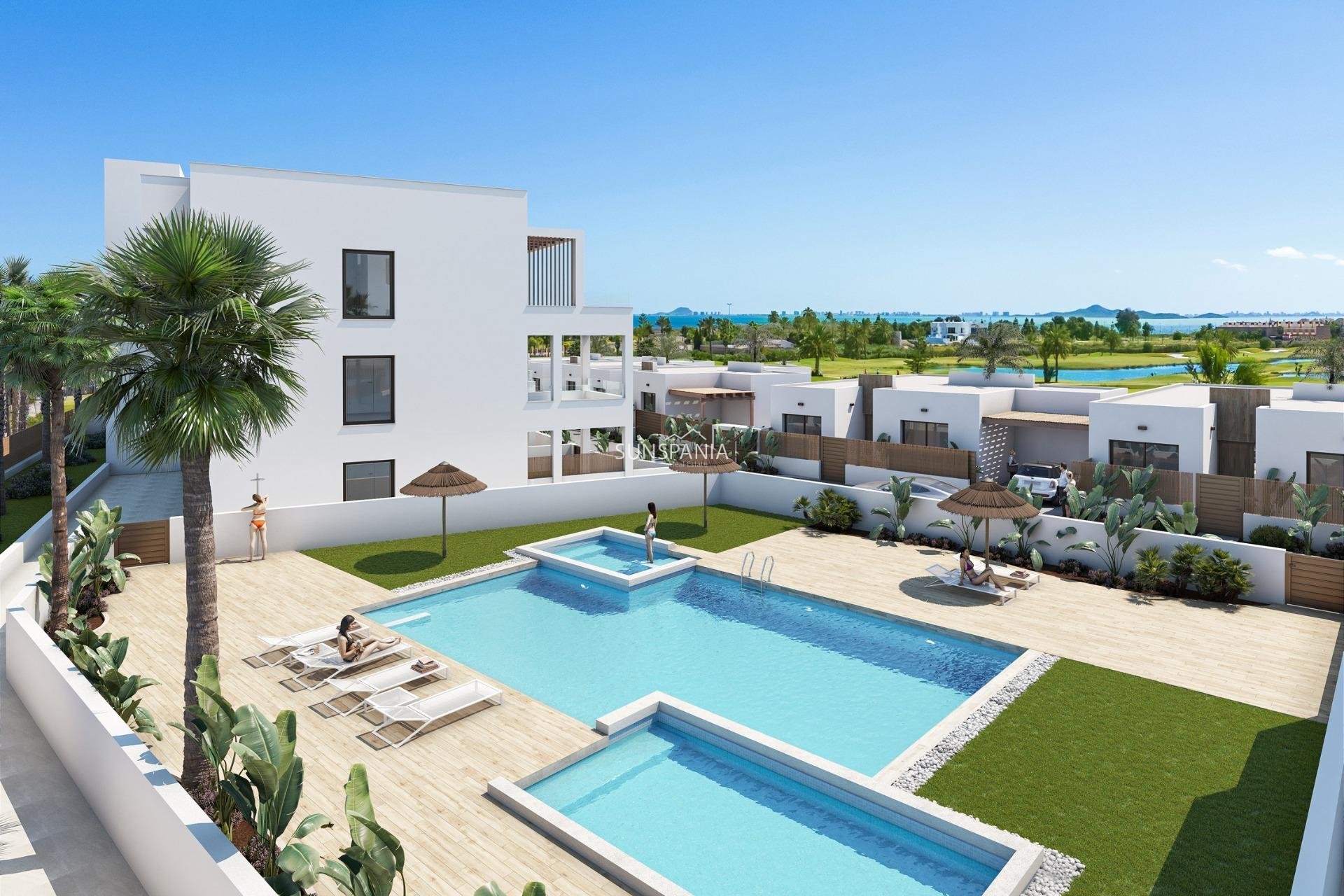 New Build - Apartment / flat -
Los Alcazares - Serena Golf