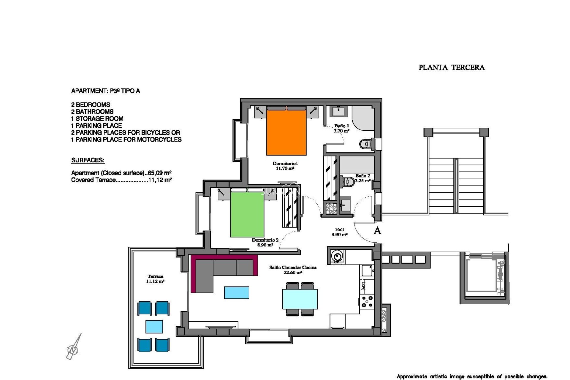 New Build - Apartment / flat -
Orihuela Costa - Las Filipinas