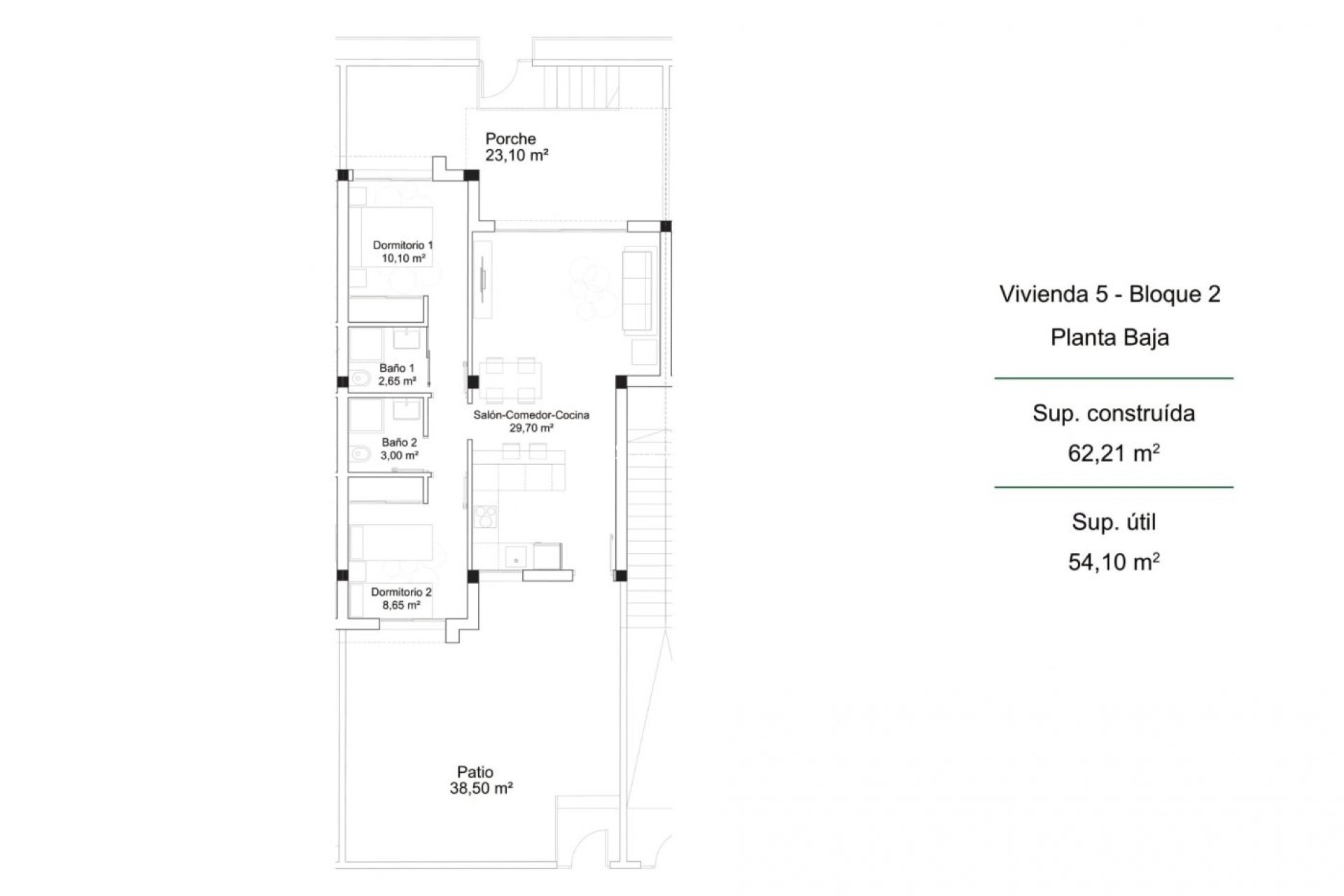 New Build - Apartment / flat -
Orihuela Costa - PAU 26