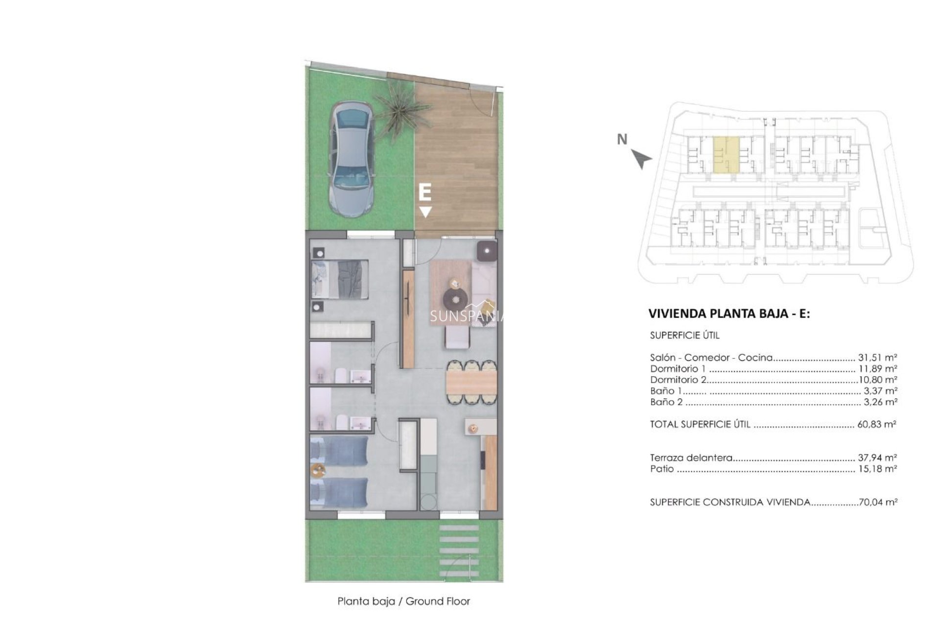 New Build - Apartment / flat -
Pilar de la Horadada - pueblo