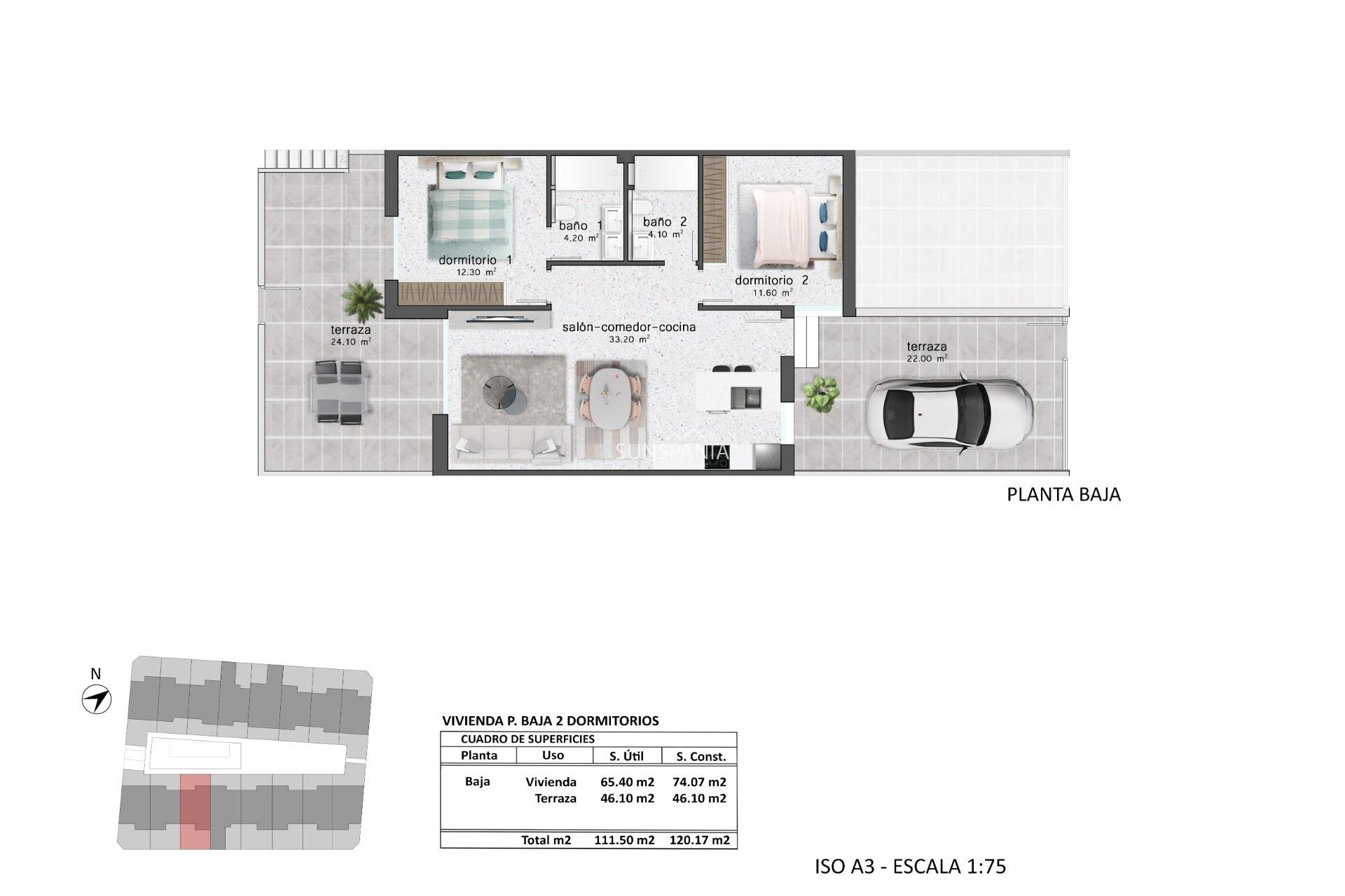 New Build - Apartment / flat -
Pilar de la Horadada - pueblo