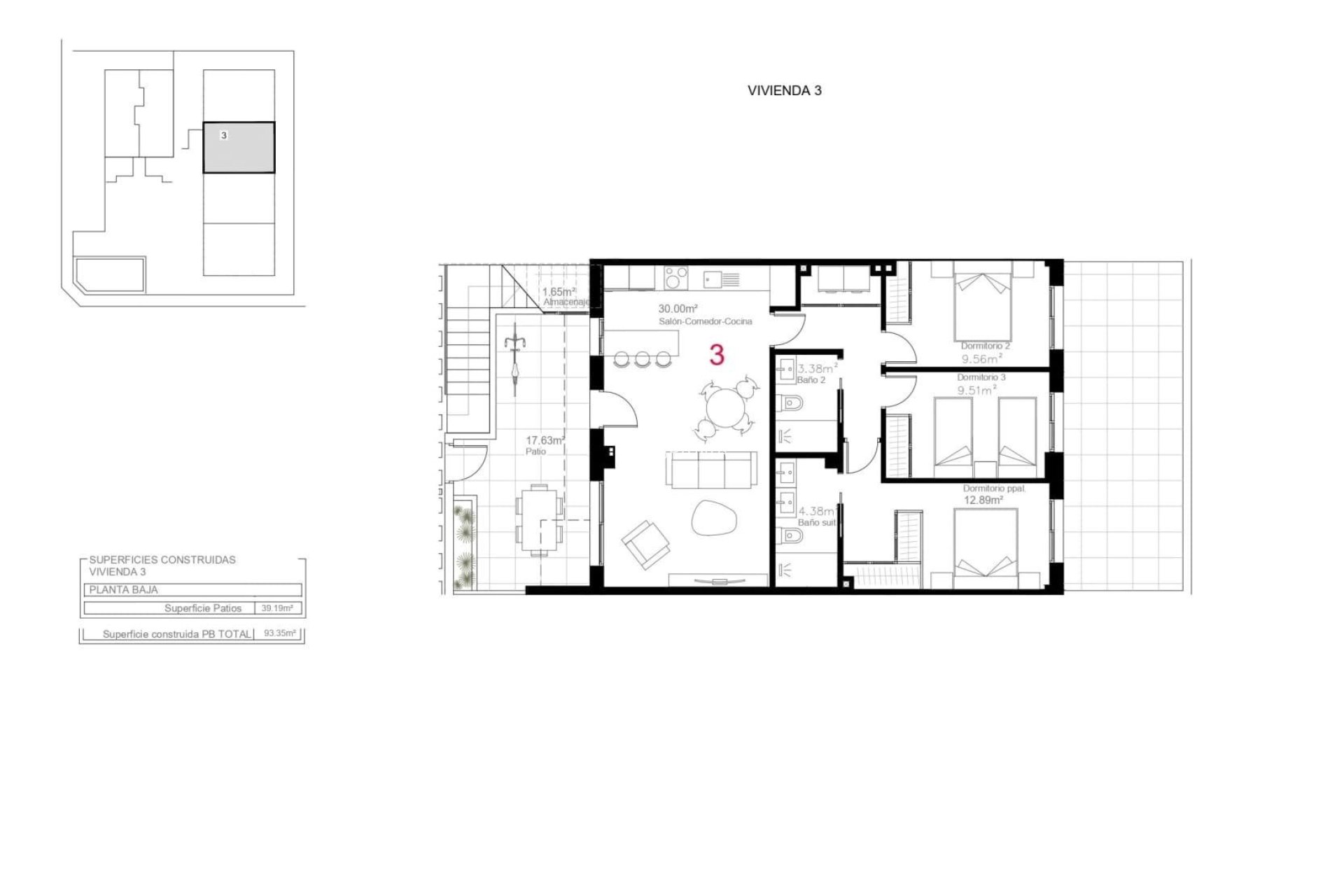 New Build - Apartment / flat -
Pilar de la Horadada - pueblo