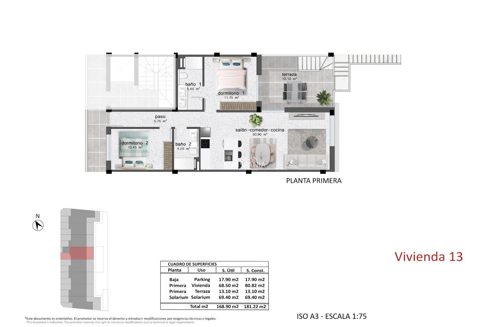 New Build - Apartment / flat -
Pilar de la Horadada - pueblo