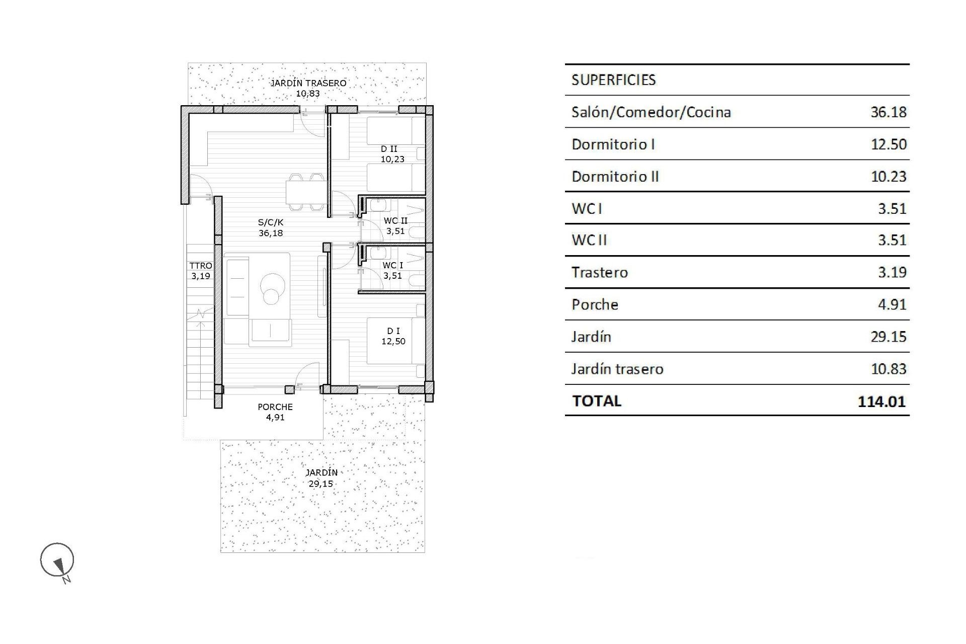 New Build - Apartment / flat -
San Miguel de Salinas - Pueblo