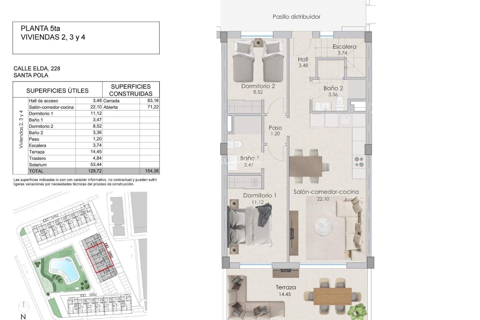 New Build - Apartment / flat -
Santa Pola - Playa Tamarit