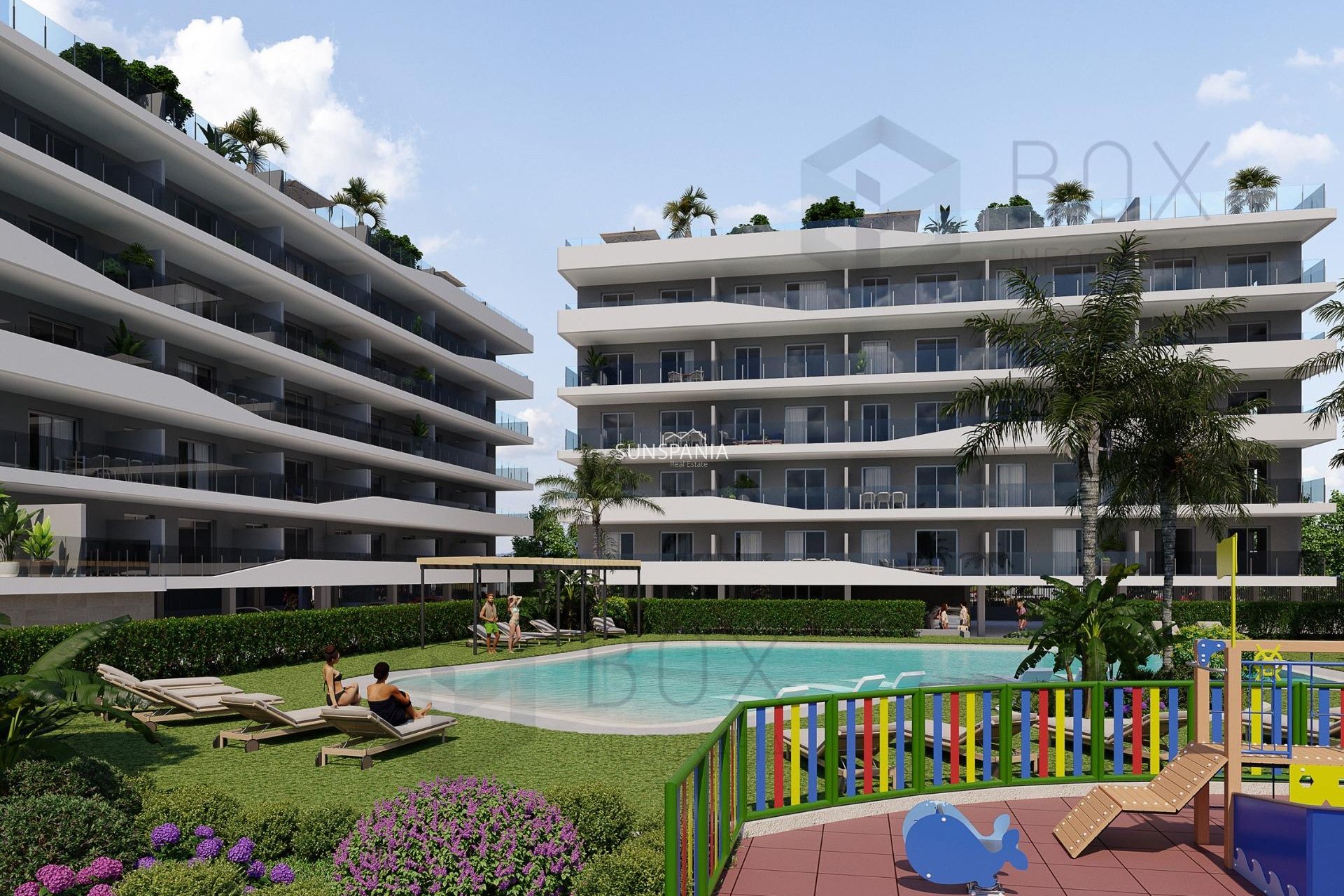 New Build - Apartment / flat -
Santa Pola - Playa Tamarit