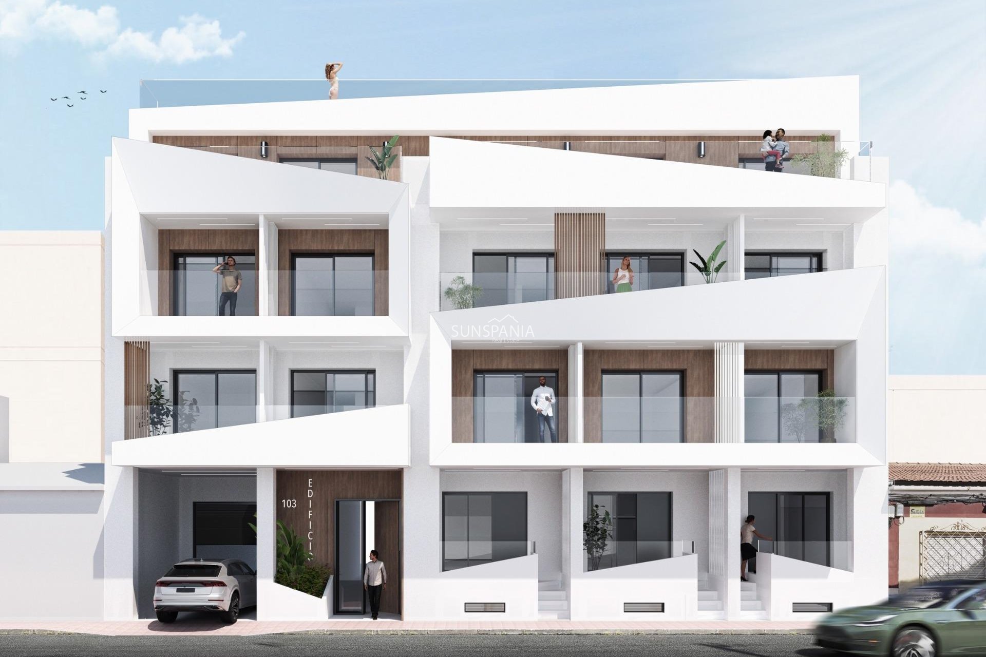 New Build - Apartment / flat -
Torrevieja - Playa de El Cura