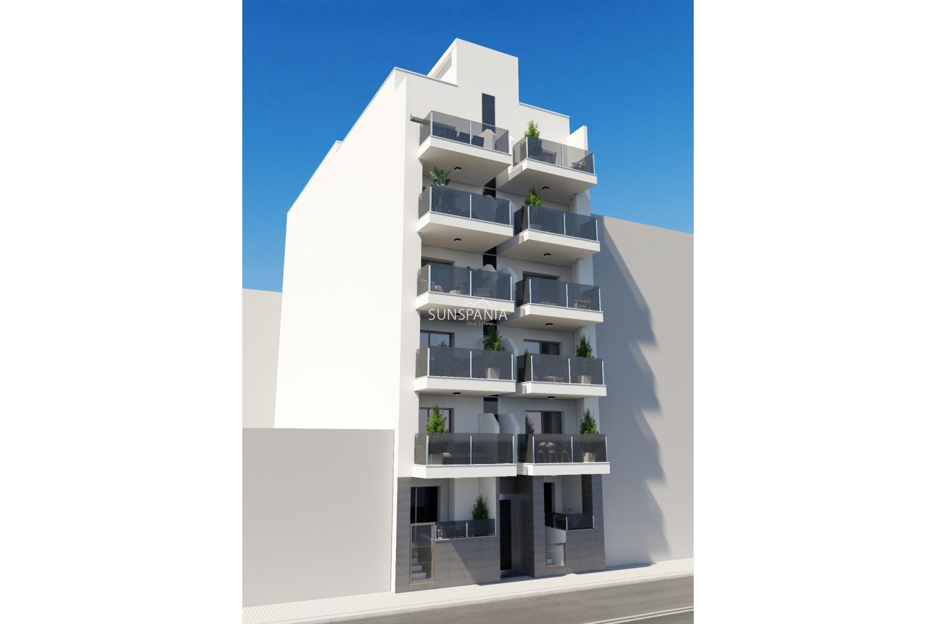 New Build - Apartment / flat -
Torrevieja - Playa de El Cura