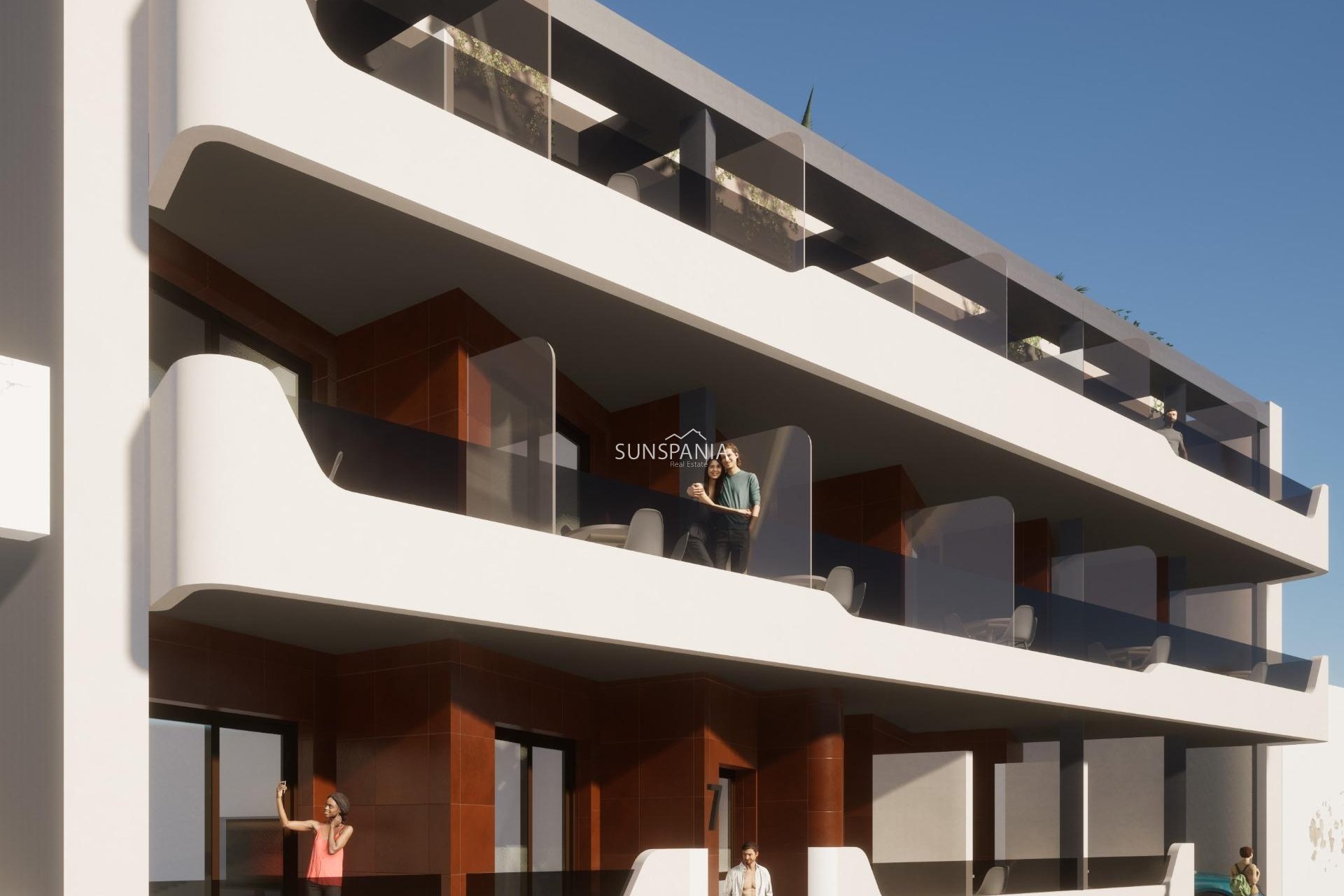 New Build - Apartment / flat -
Torrevieja - Playa del Cura