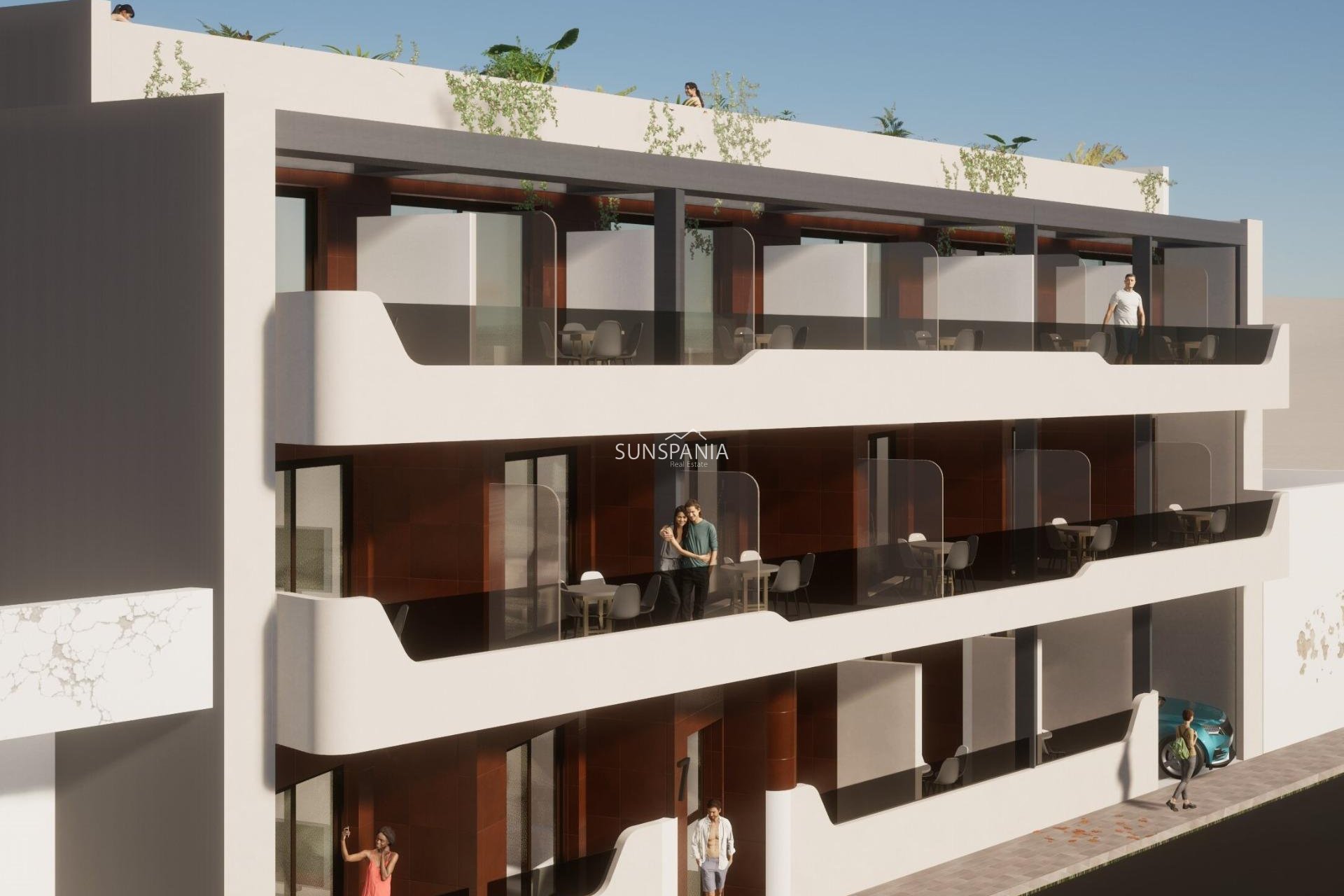 New Build - Apartment / flat -
Torrevieja - Playa del Cura