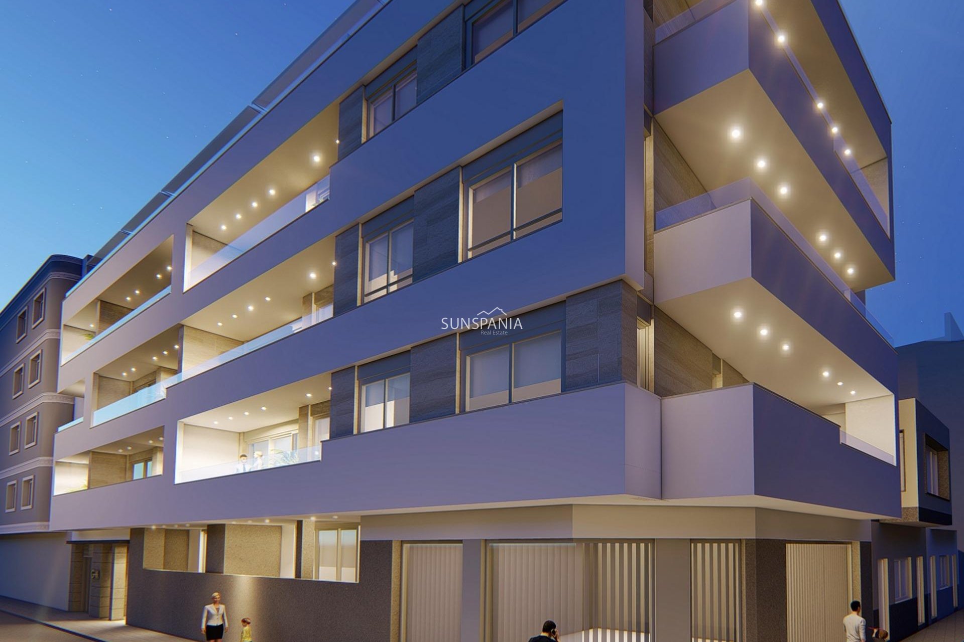 New Build - Apartment / flat -
Torrevieja - Playa del Cura