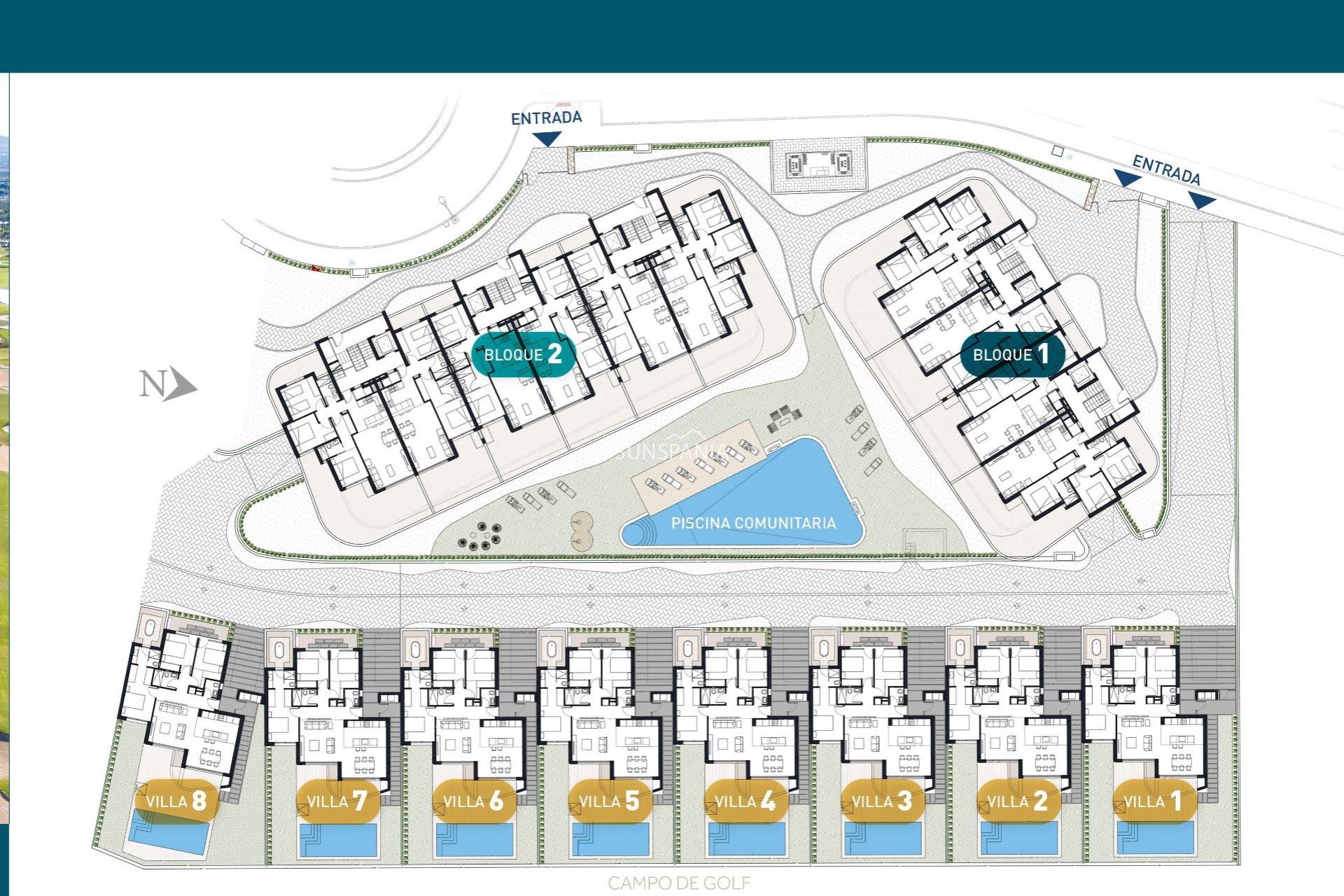 New Build - Apartment -
Los Alcazares - Serena Golf