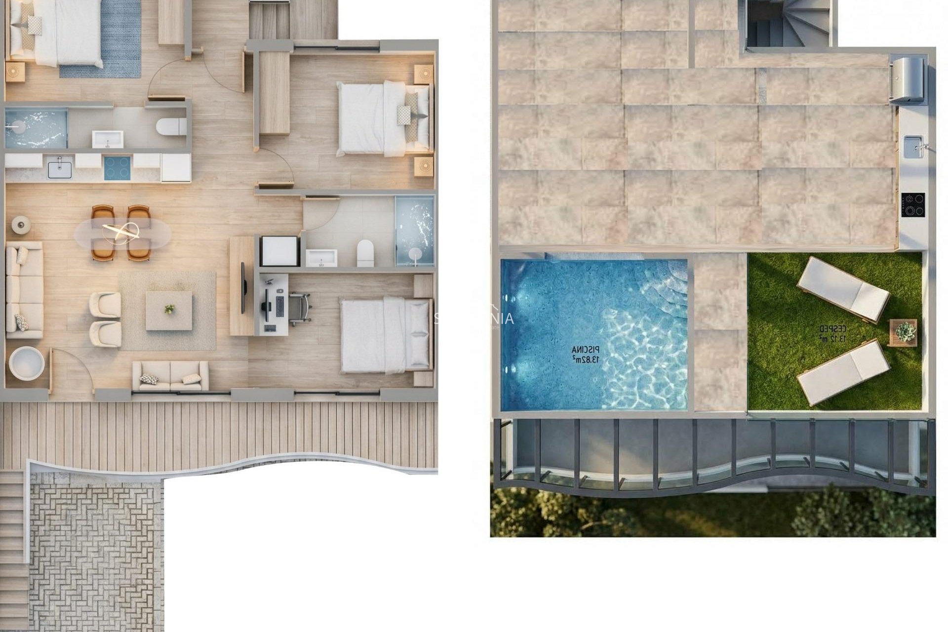 New Build - Apartment -
Pilar de la Horadada - parques de Andromeda