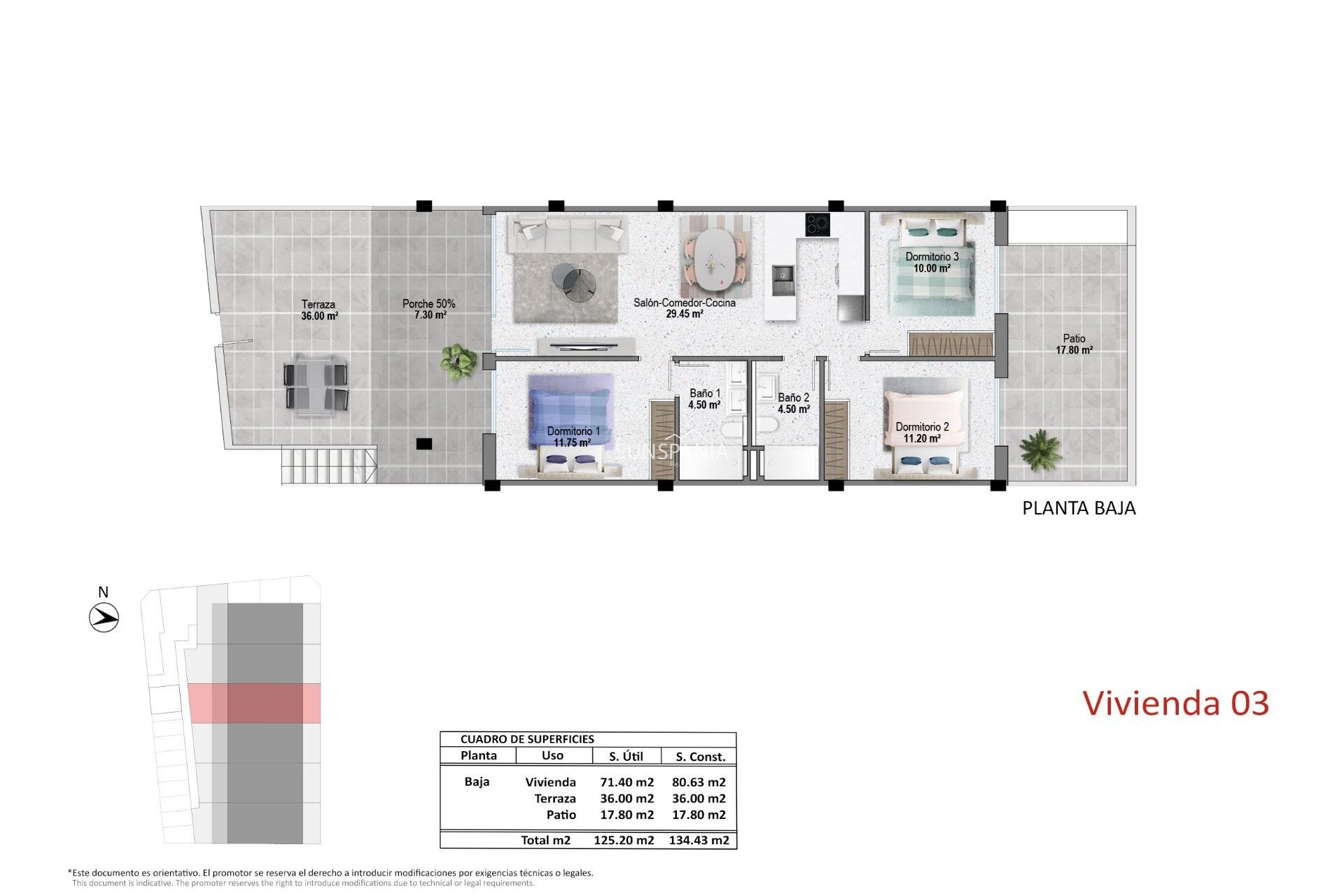 New Build - Apartment -
Pilar de la Horadada - pueblo