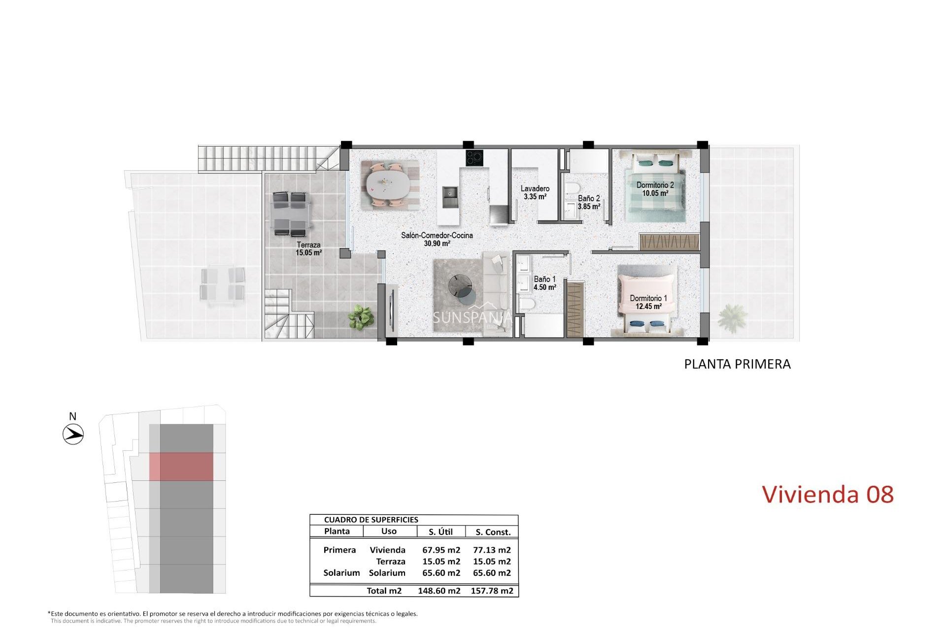 New Build - Apartment -
Pilar de la Horadada - pueblo
